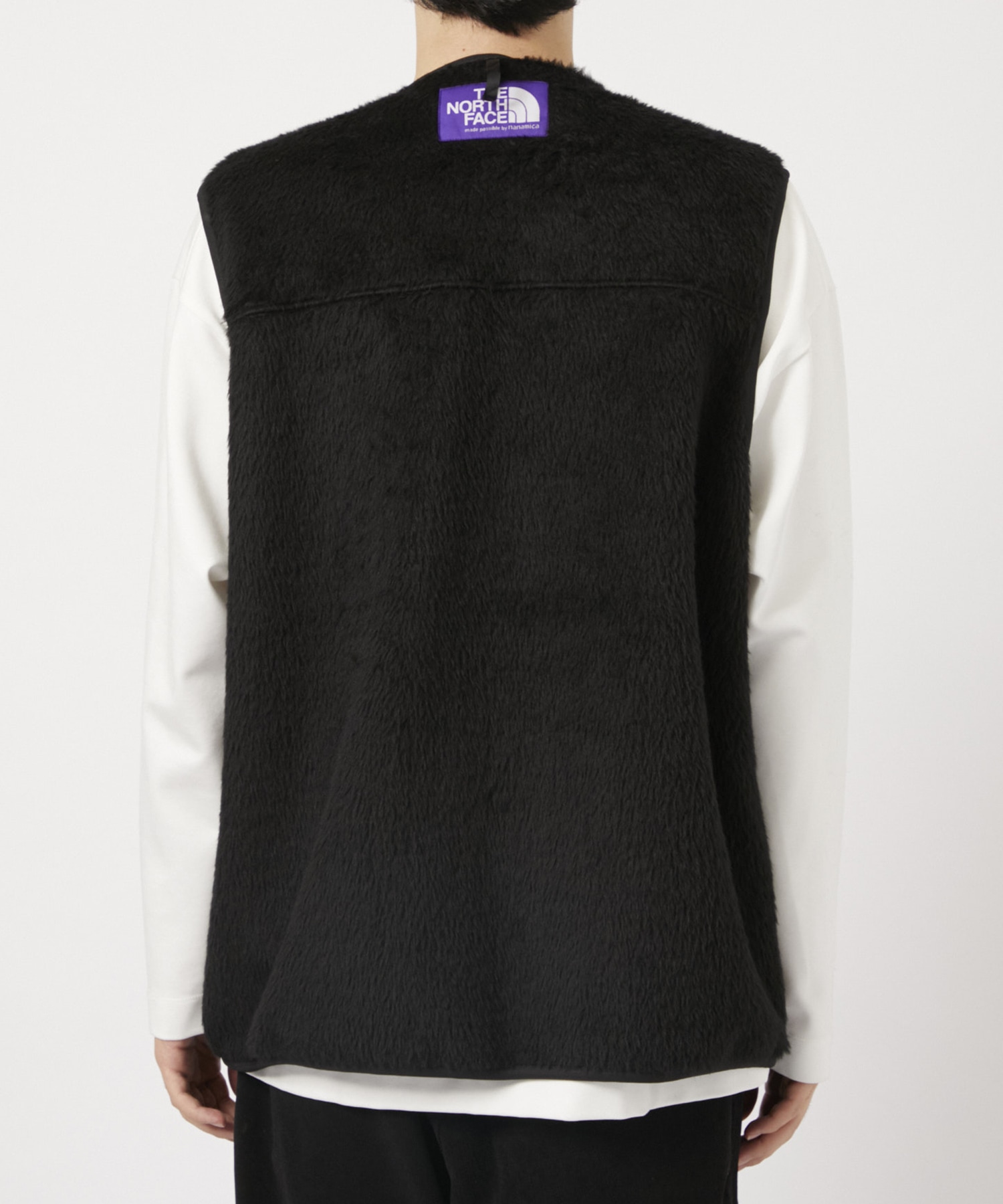 Wool Fleece Field Vest THE NORTH FACE PURPLE LABEL