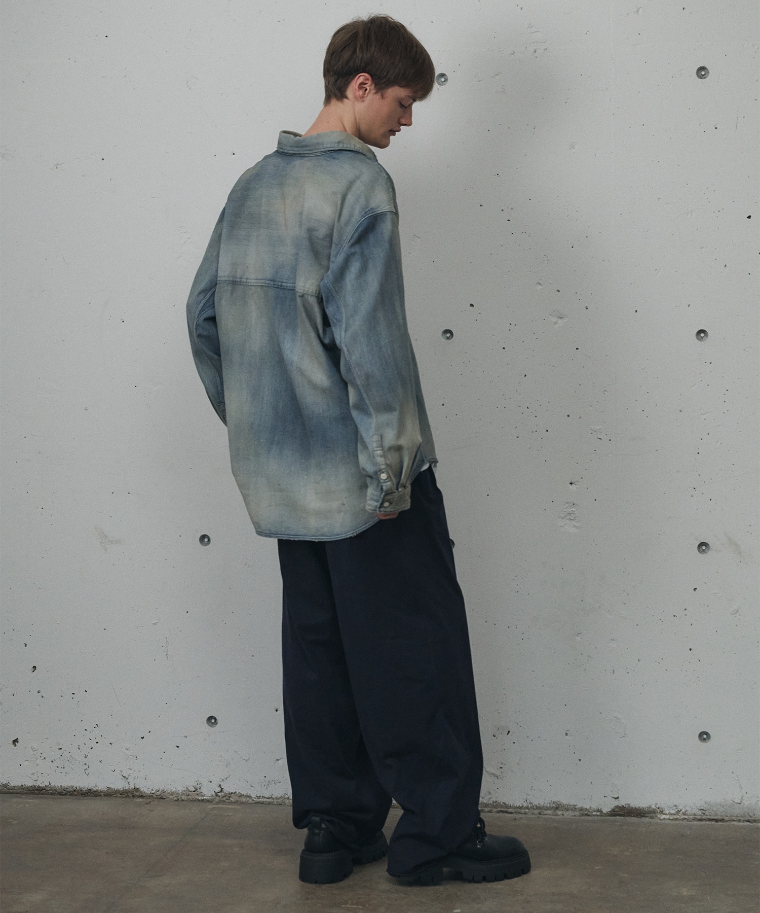 DENIM DRESS SHIRT ANCELLM