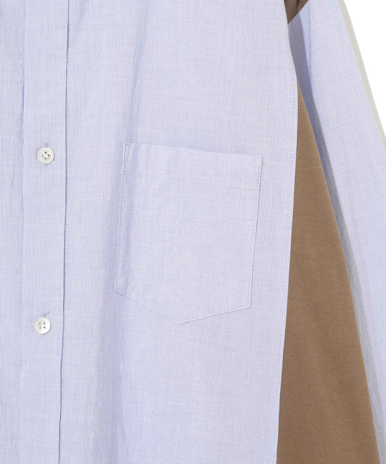 【アンダーカバー】UP1F4402 L/S Mix Shirts UNDERCOVER