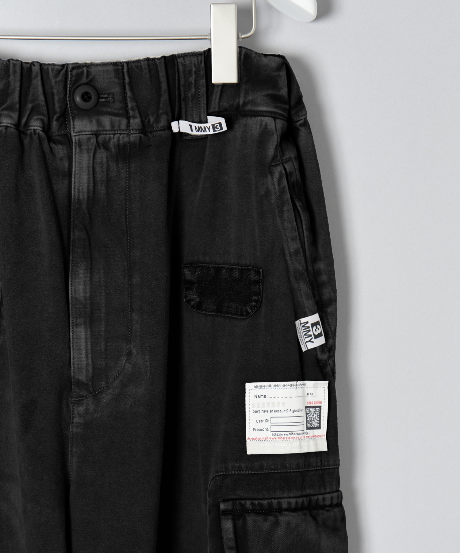 REPAIR CARGO TROUSERS Maison MIHARA YASUHIRO