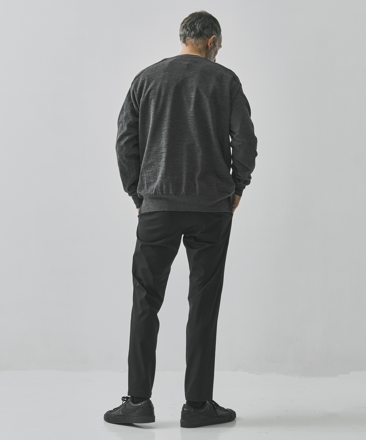 MATTE WASHABLE HIGH FUNCTION JERSEY TAPERED PANTS THE TOKYO