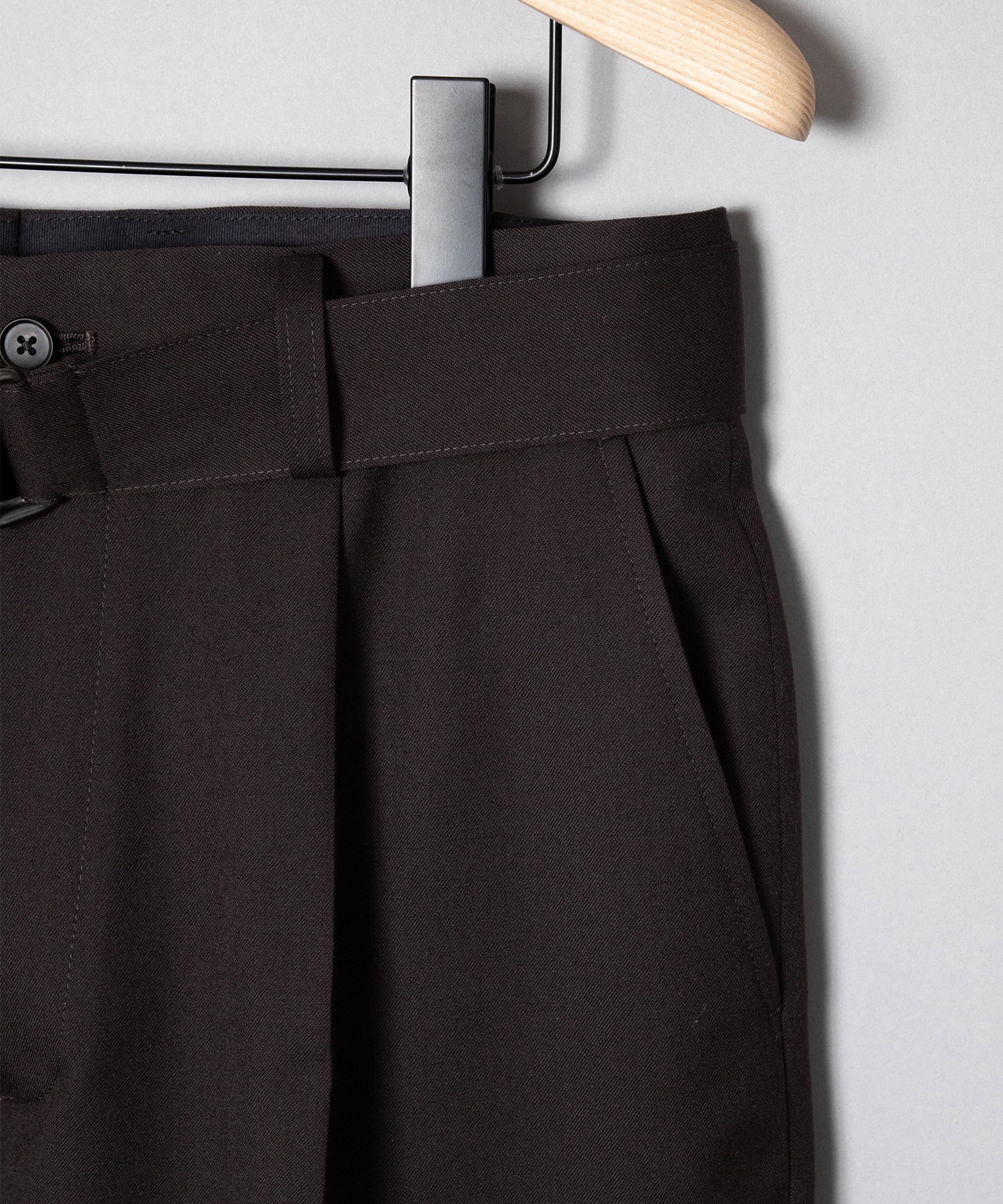 BELTED WIDE TROUSERS ssstein