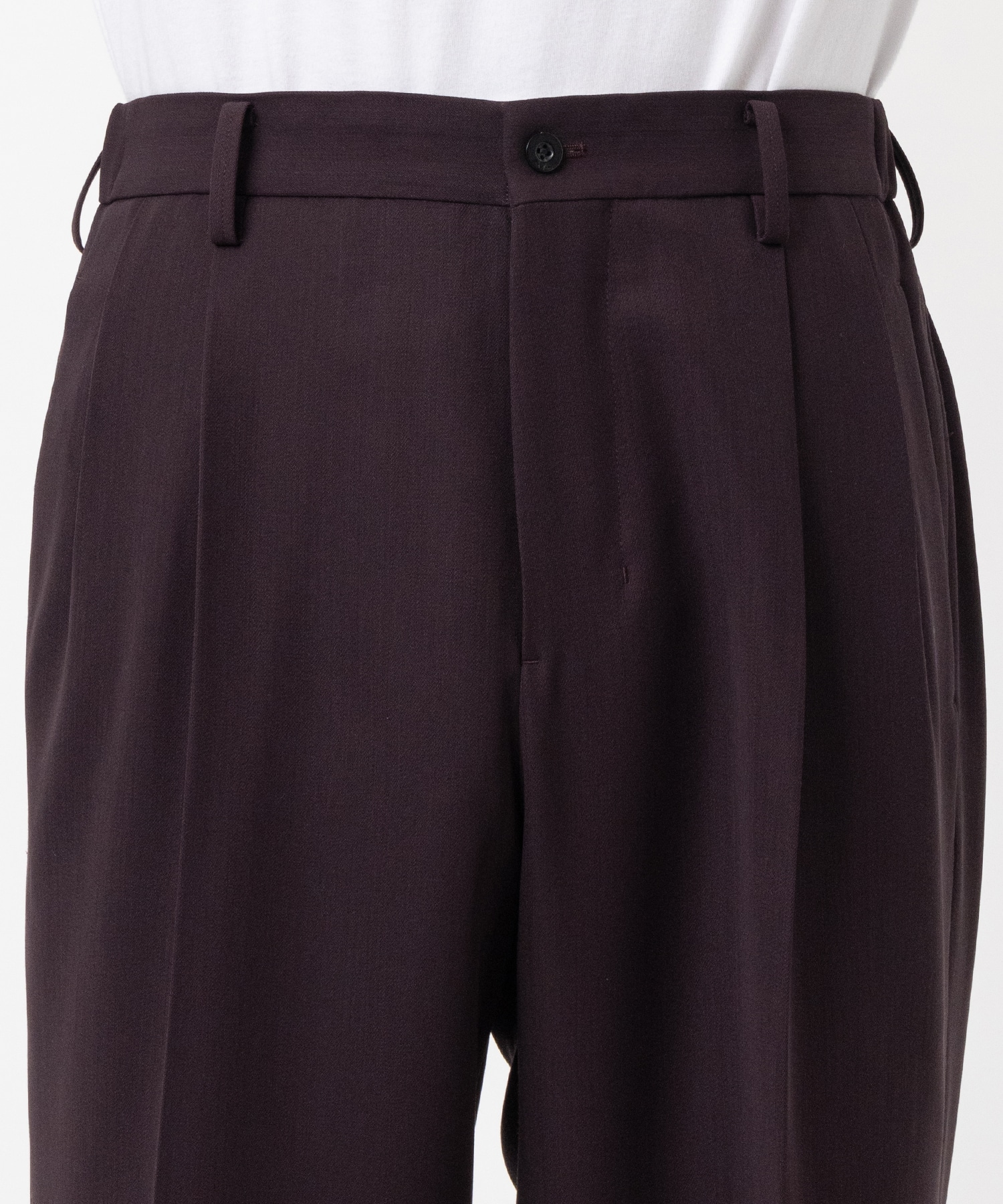 TWO TUCKS WIDE TROUSERS IRENISA