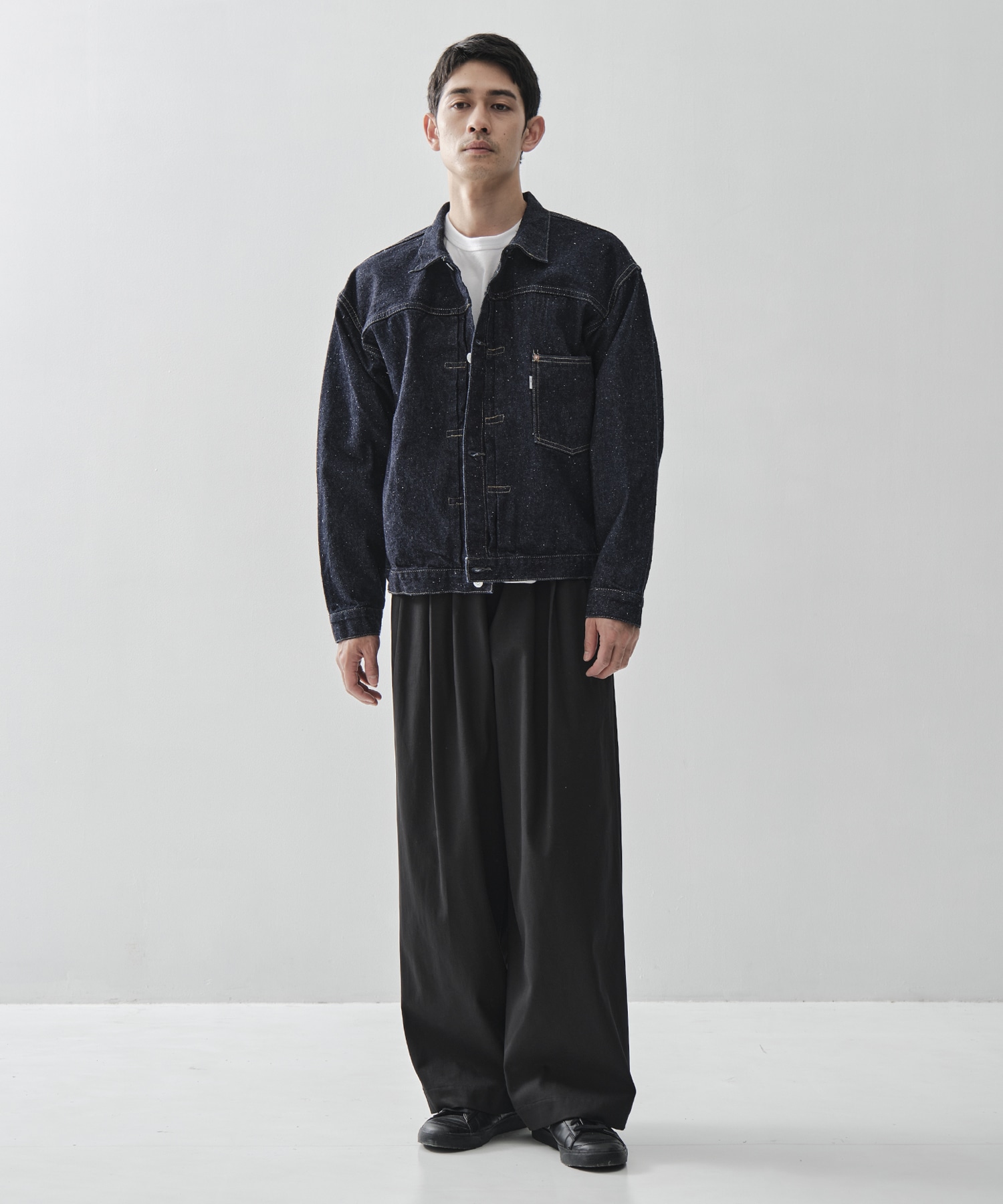 TRIPLE PLEATED EASY TROUSERS MARKAWARE