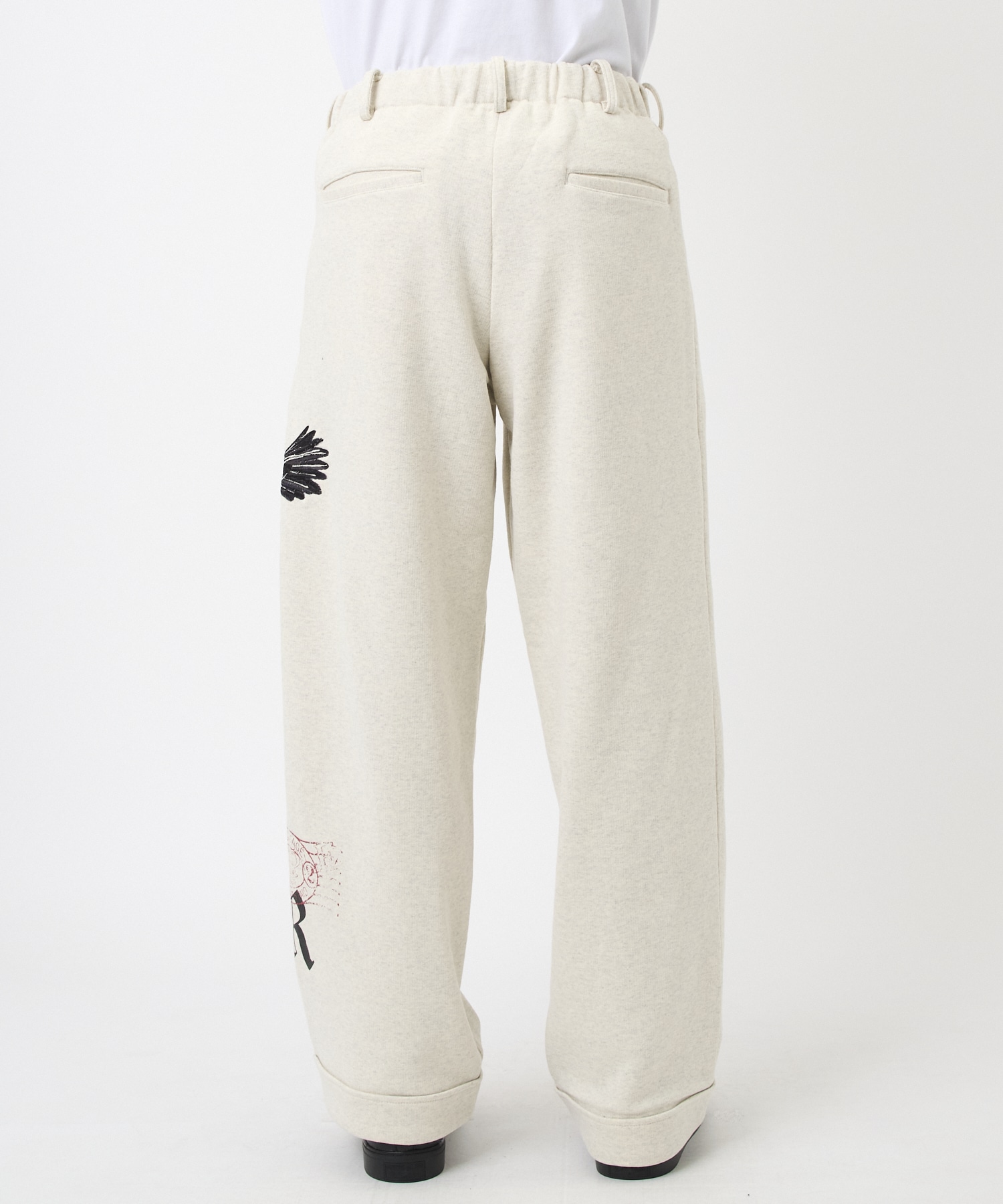 Multi embroidered sweatpants KHOKI