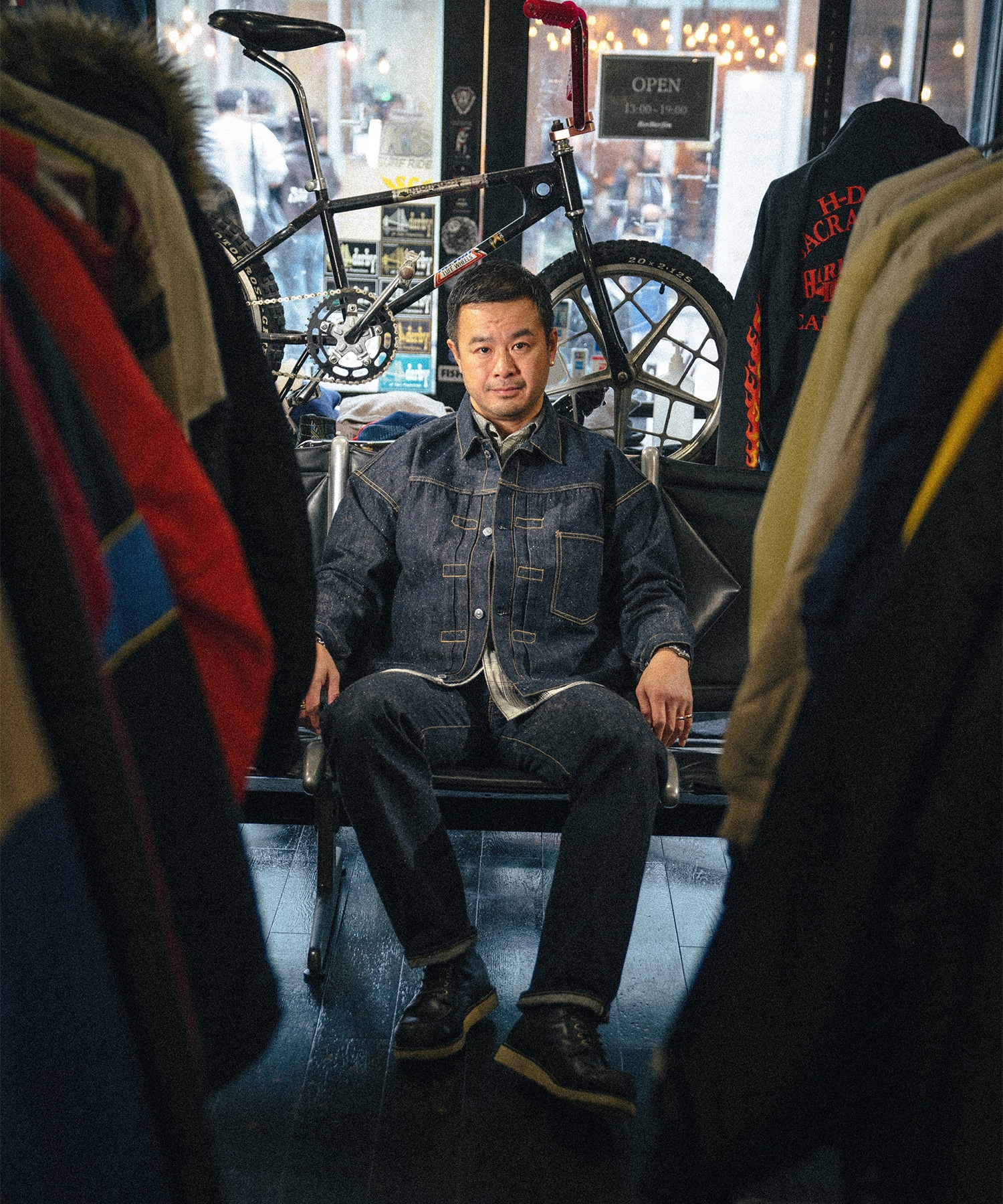 【セントマイケル】SM-MK8-0000-C45/BBJ_DENIM JACKET/REGID/BLUE SAINT MXXXXXX