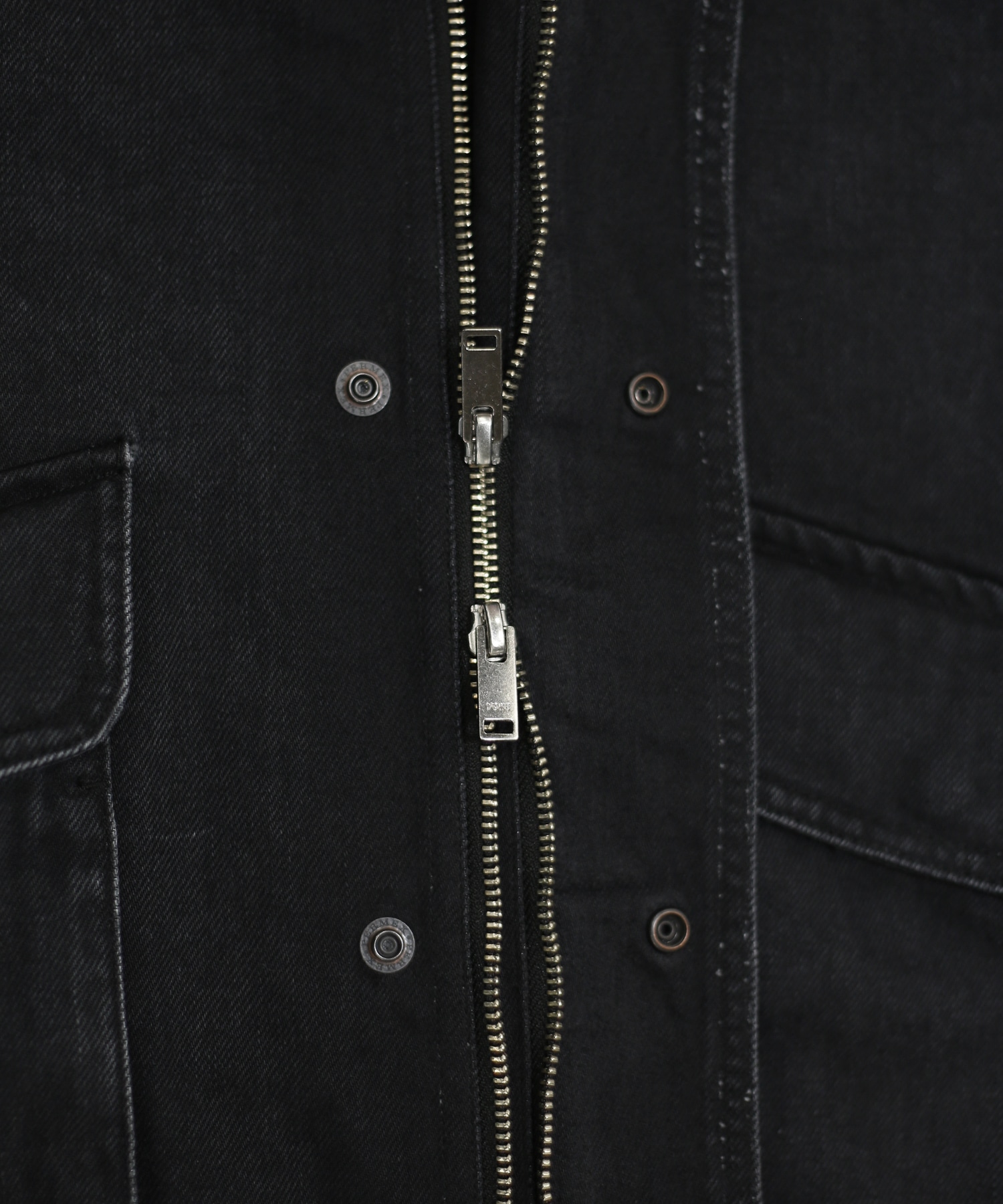 【ヨーク】Cotton Denim Stand Collar Blouson YOKE