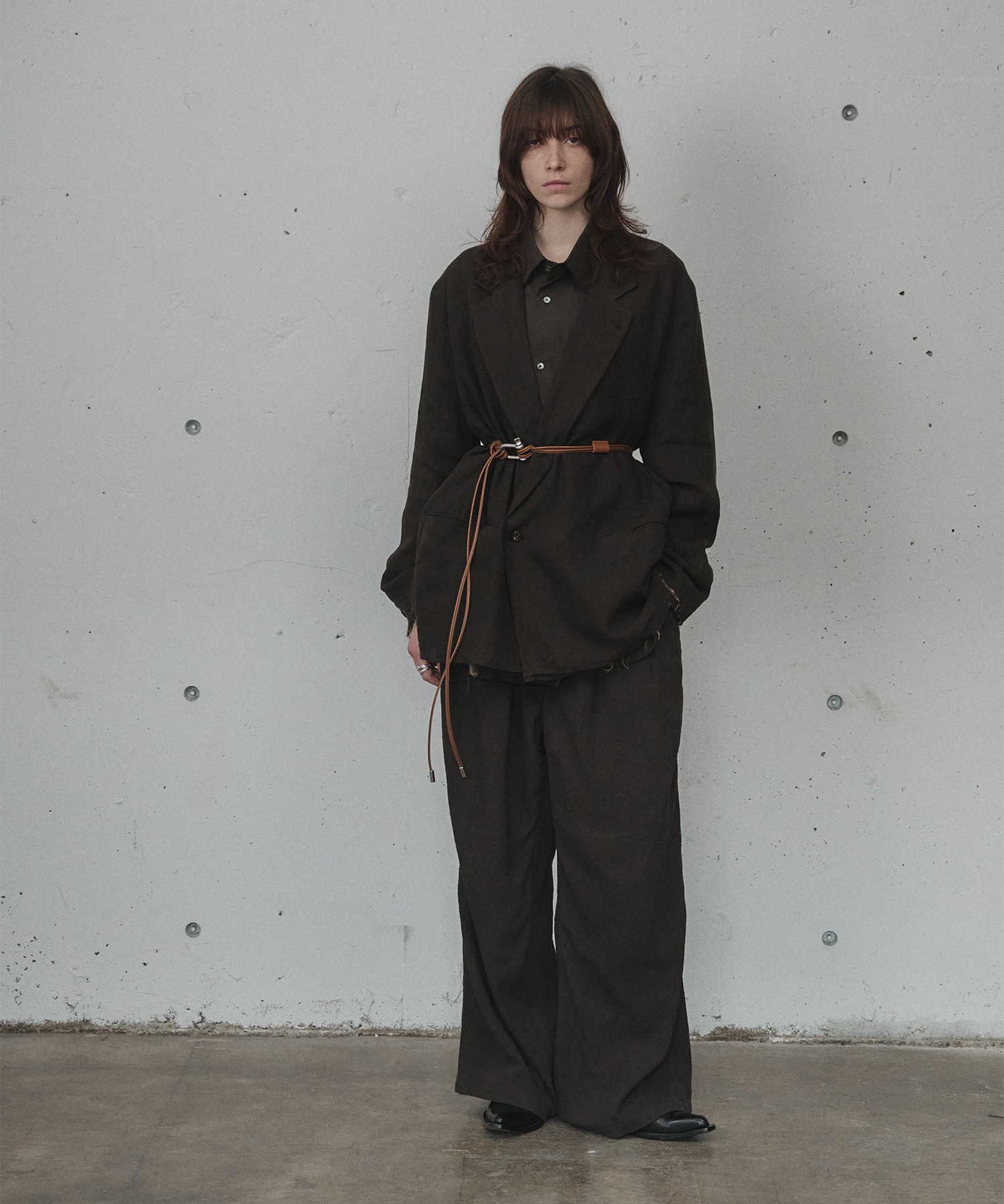 100/S LINEN TAILORED JACKET ANCELLM