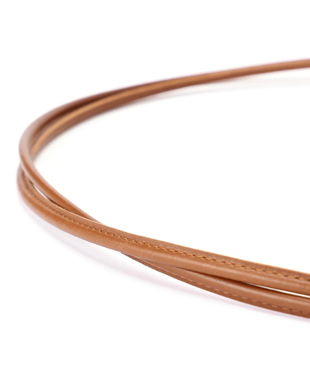 LEATHER ROPE BELT ANCELLM