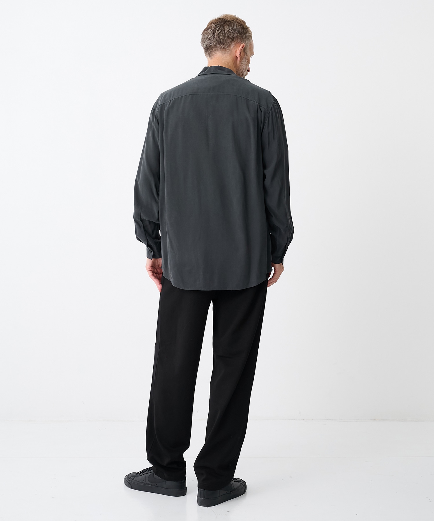 CU/RY FIBRIL TAFFETA PATCH POCKET L/S SHIRT ATTACHMENT