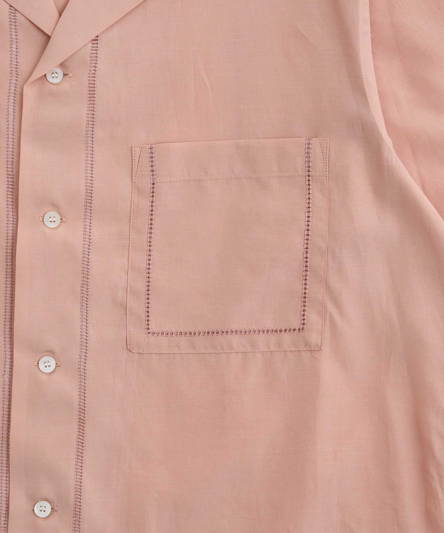 EMBROIDERY OPEN COLLAR YOKE