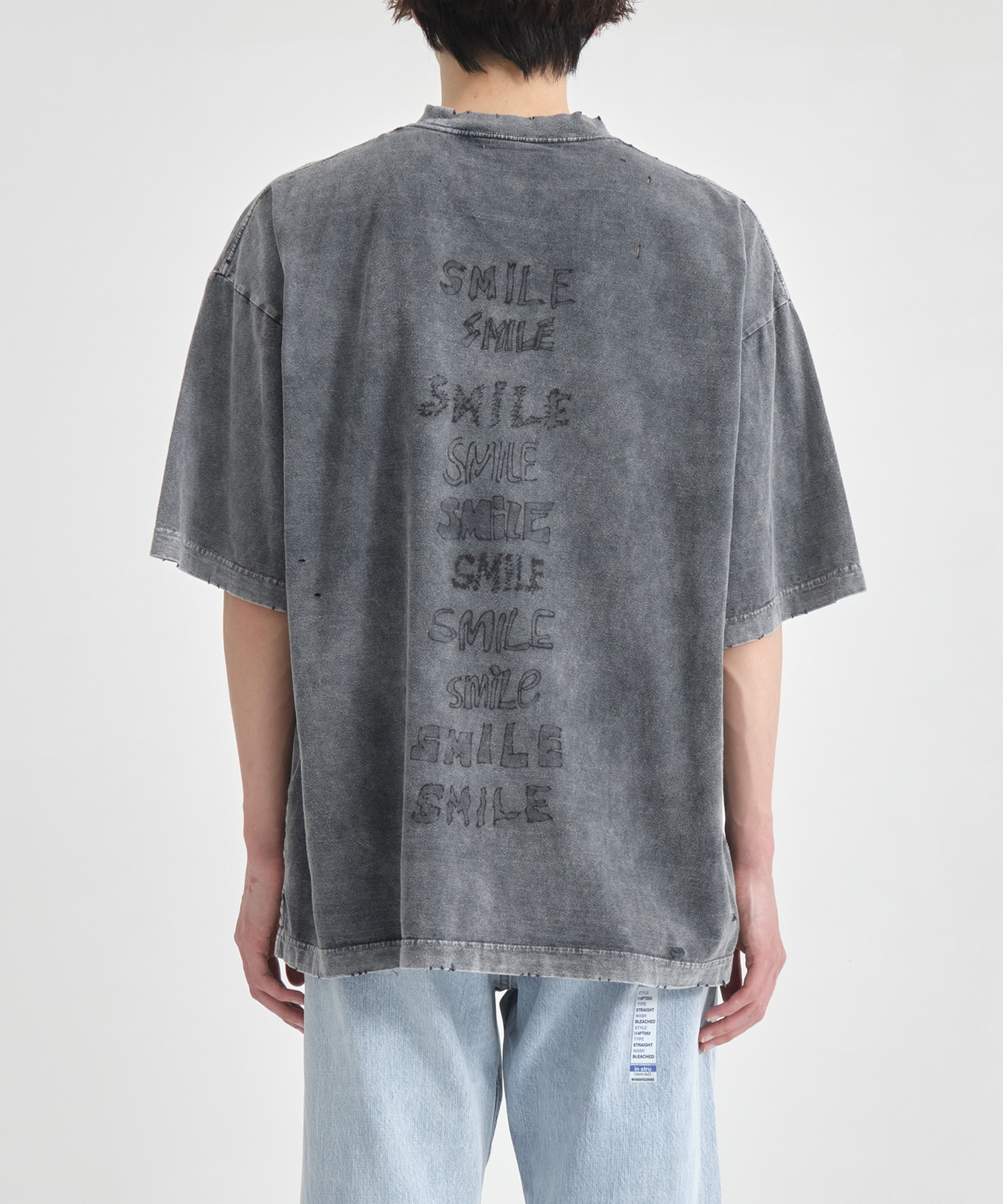BLEACHED TEE Maison MIHARA YASUHIRO
