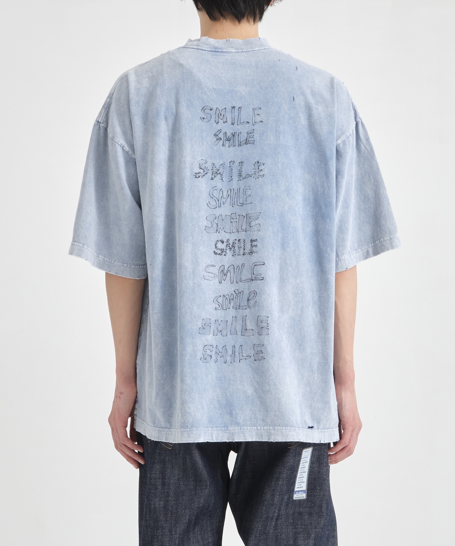 BLEACHED TEE Maison MIHARA YASUHIRO