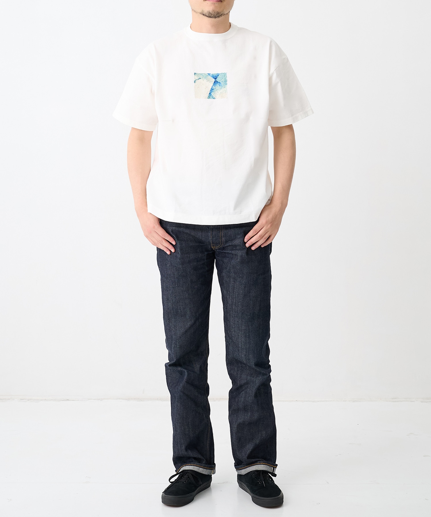 【ヨーク】Abstract Embroited T-shirt YOKE