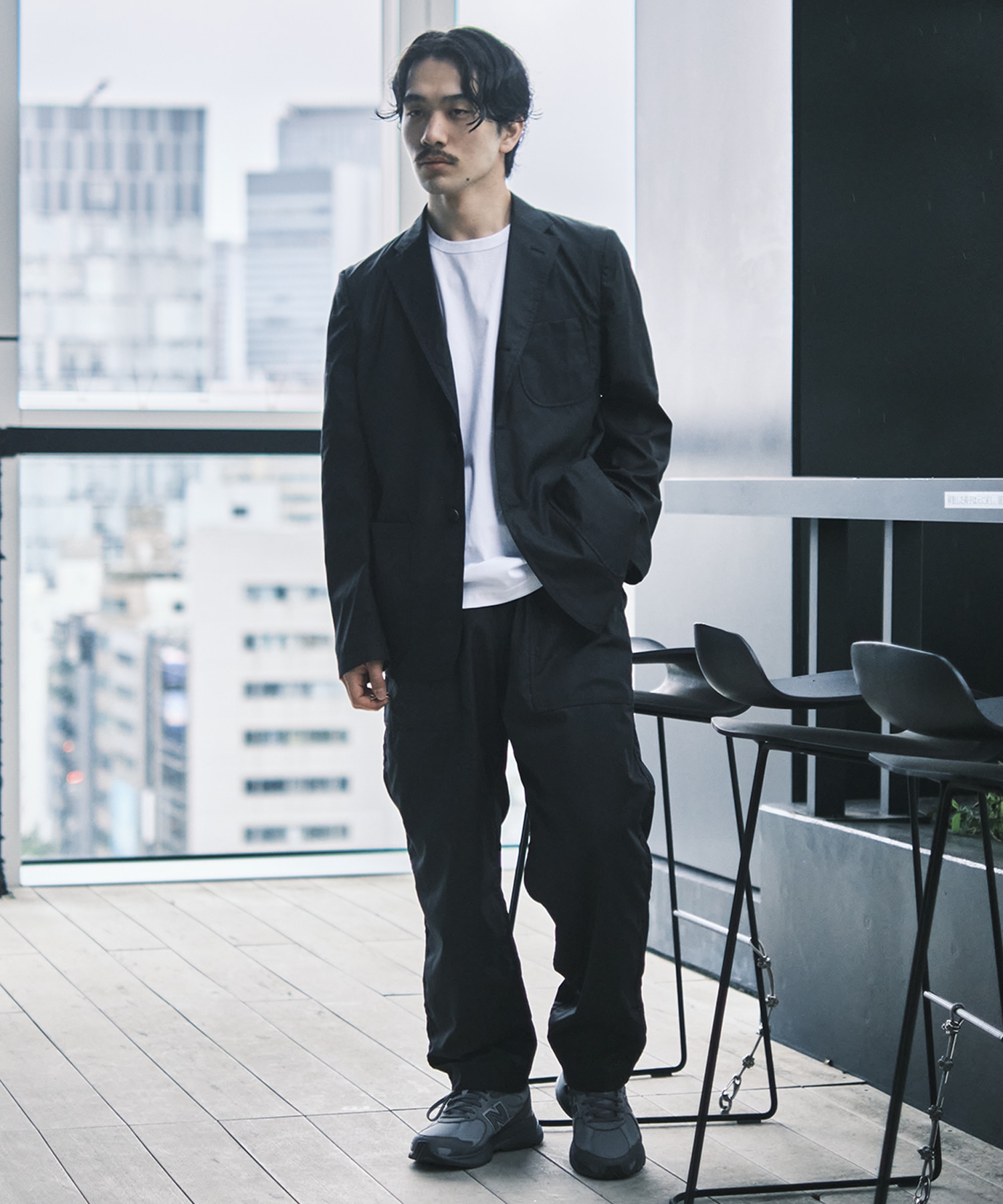 【コムデギャルソンオム】綿ブロード 2B Jacket COMME des GARCONS HOMME