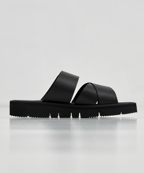 CROSS BELT SANDALS(GLOXI CUT MEDIUM SOLE) foot the coacher