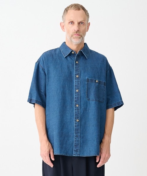 Bleach Linen Denim AKEBONO Shirts THE TOKYO