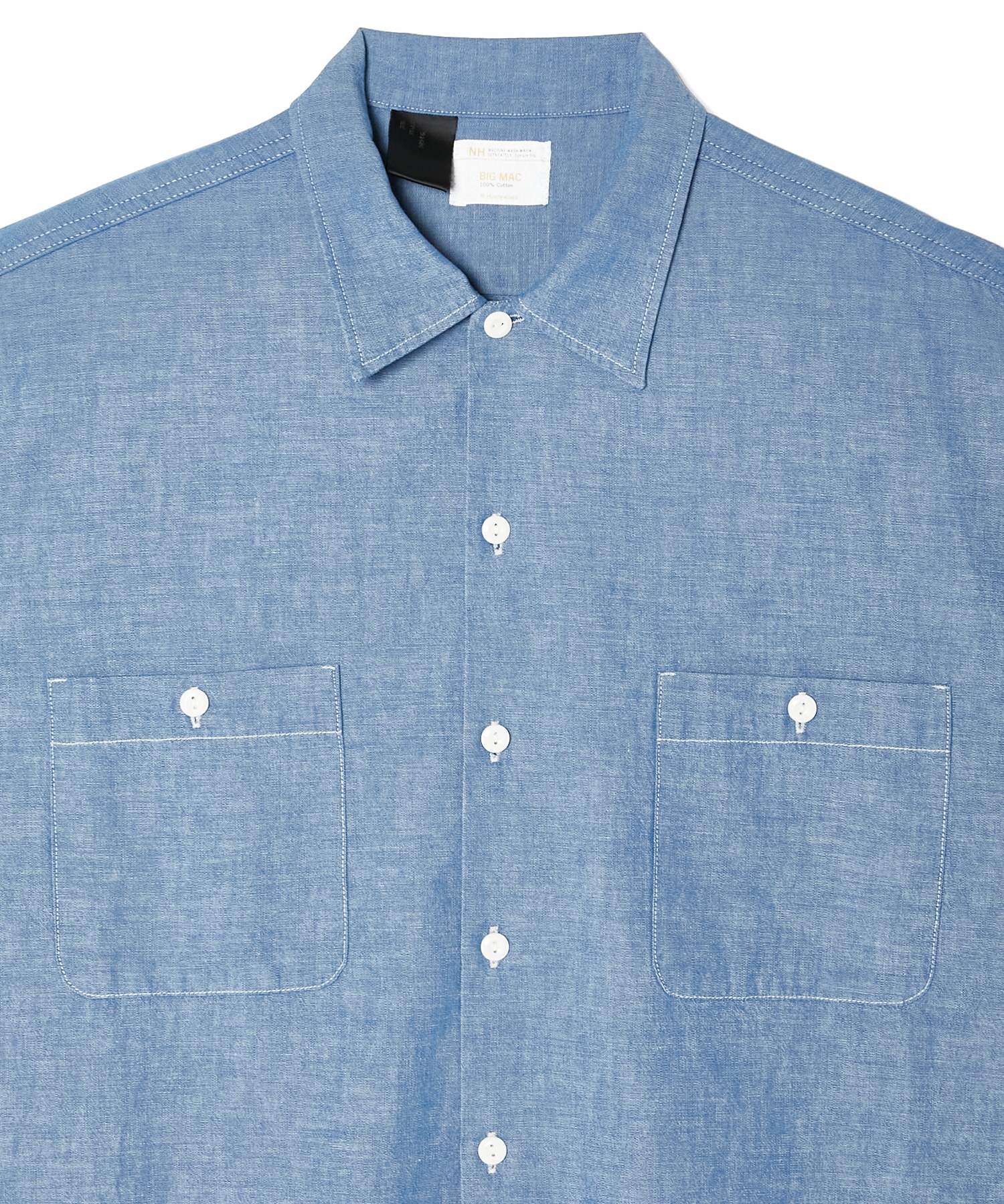 【エヌハリウッド】2261-SH60-027 HALF SLEEVE SHIRT N.HOOLYWOOD