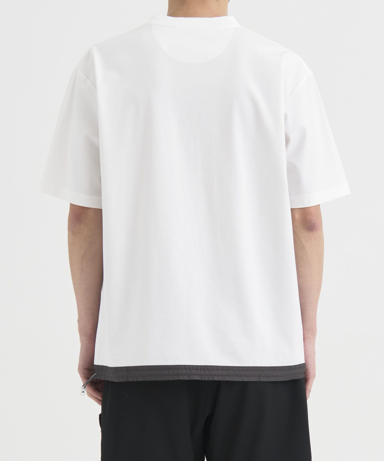 別注 DRAW CORD S/S POCKET TEE White Mountaineering
