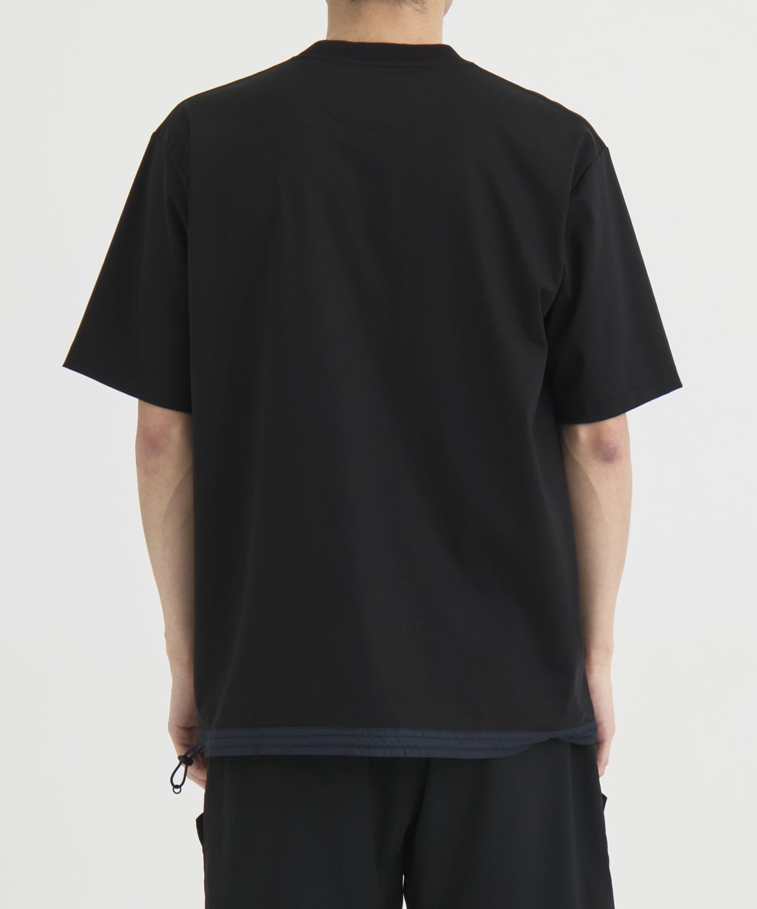 別注 DRAW CORD S/S POCKET TEE White Mountaineering