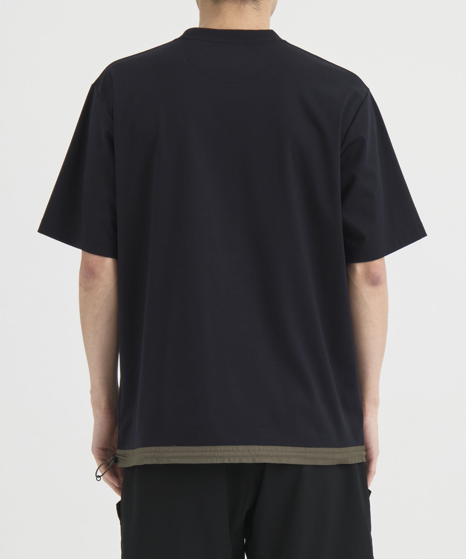別注 DRAW CORD S/S POCKET TEE White Mountaineering