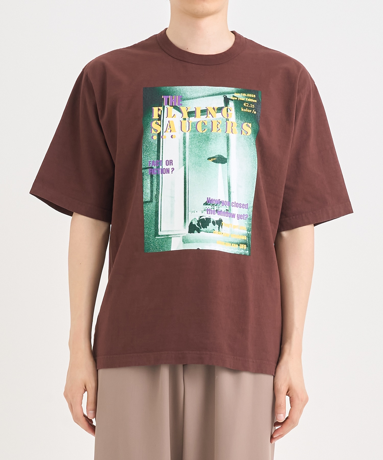 25WCM-T06204 S/S TEE FLYING kolor