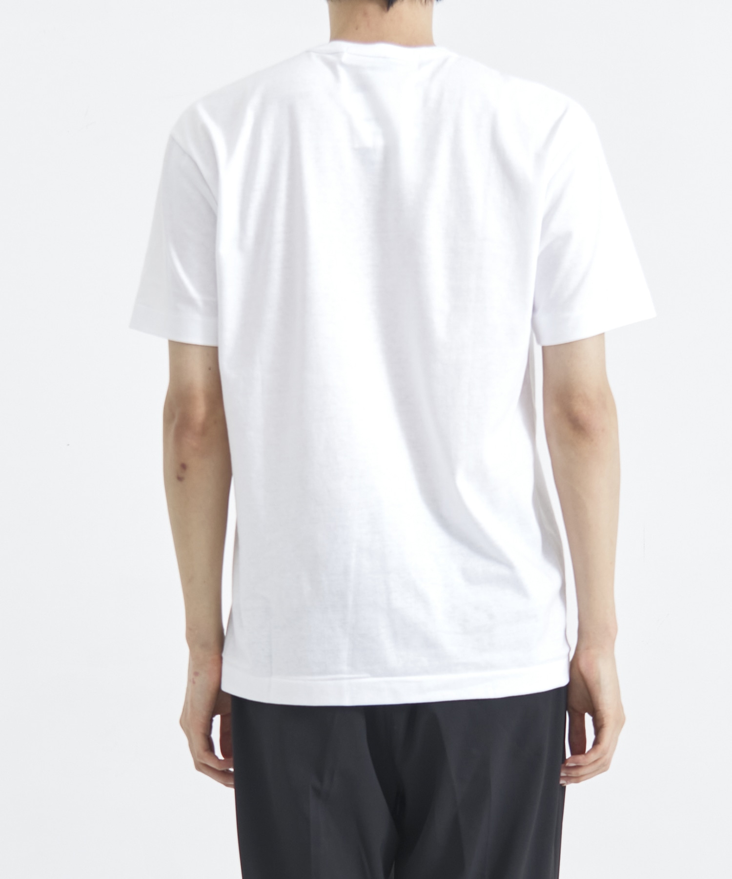 T-SHIRT RED EMBLEM RED HEART PLAY COMME des GARCONS