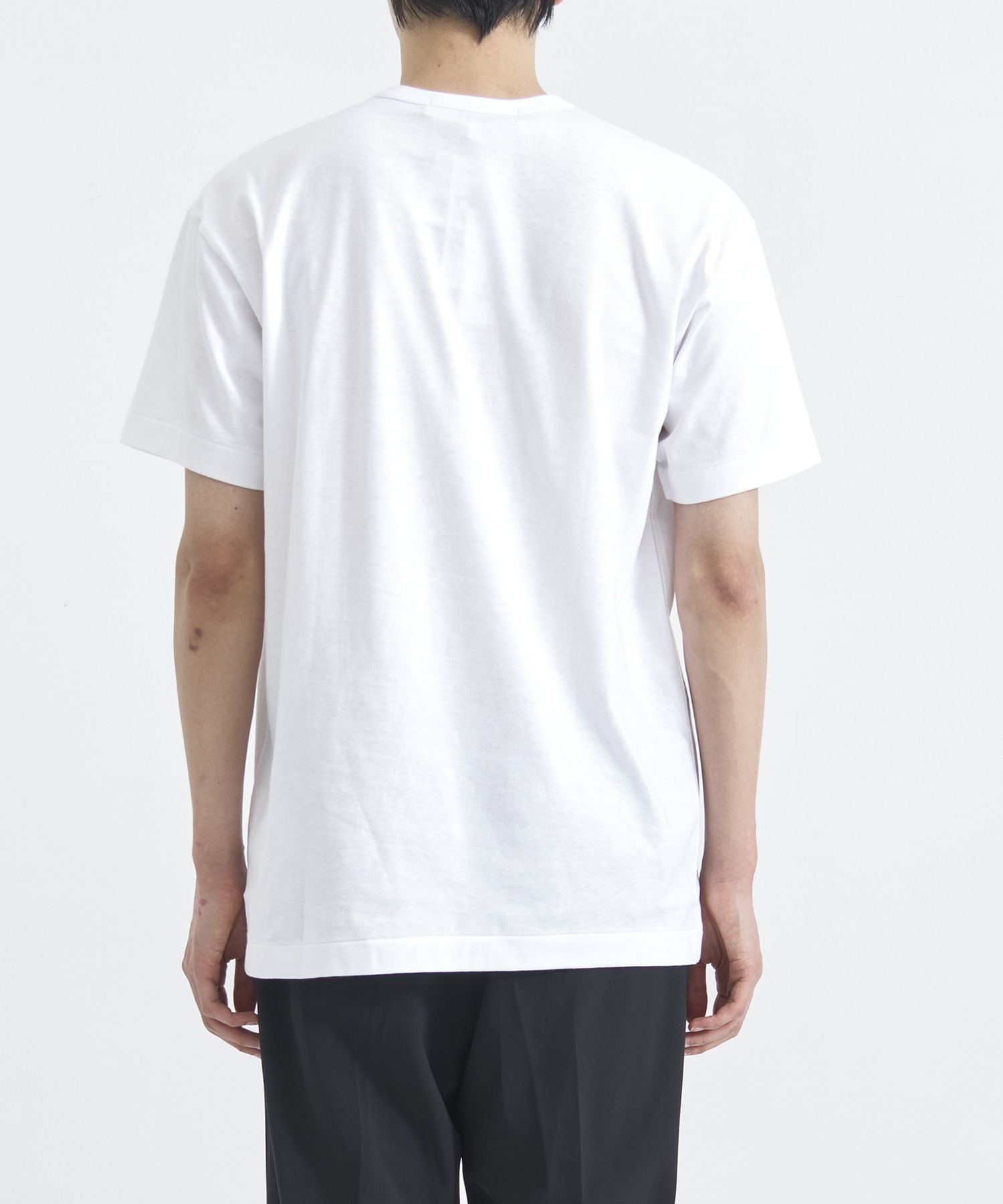 T-SHIRT BLACK BLACK HEART PLAY COMME des GARCONS