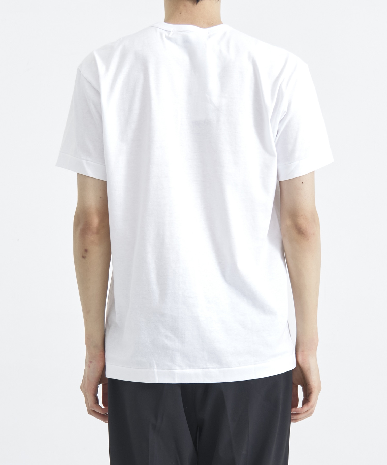 T-SHIRT RED EMBLEM RED HEART PLAY COMME des GARCONS