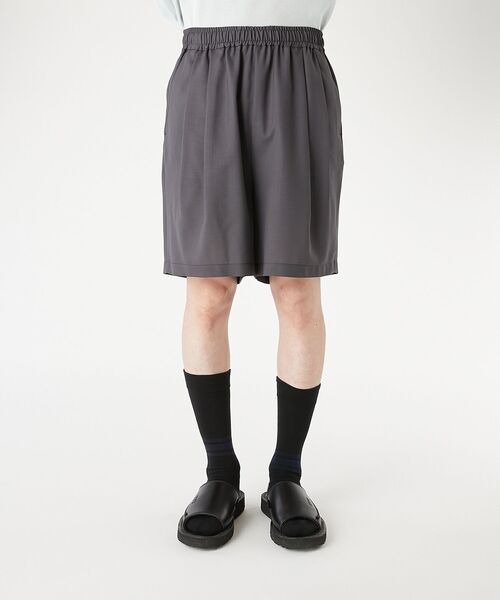【エヌハリウッド】2261-CP50-004 2TUCK EASY HALF PANTS N.HOOLYWOOD