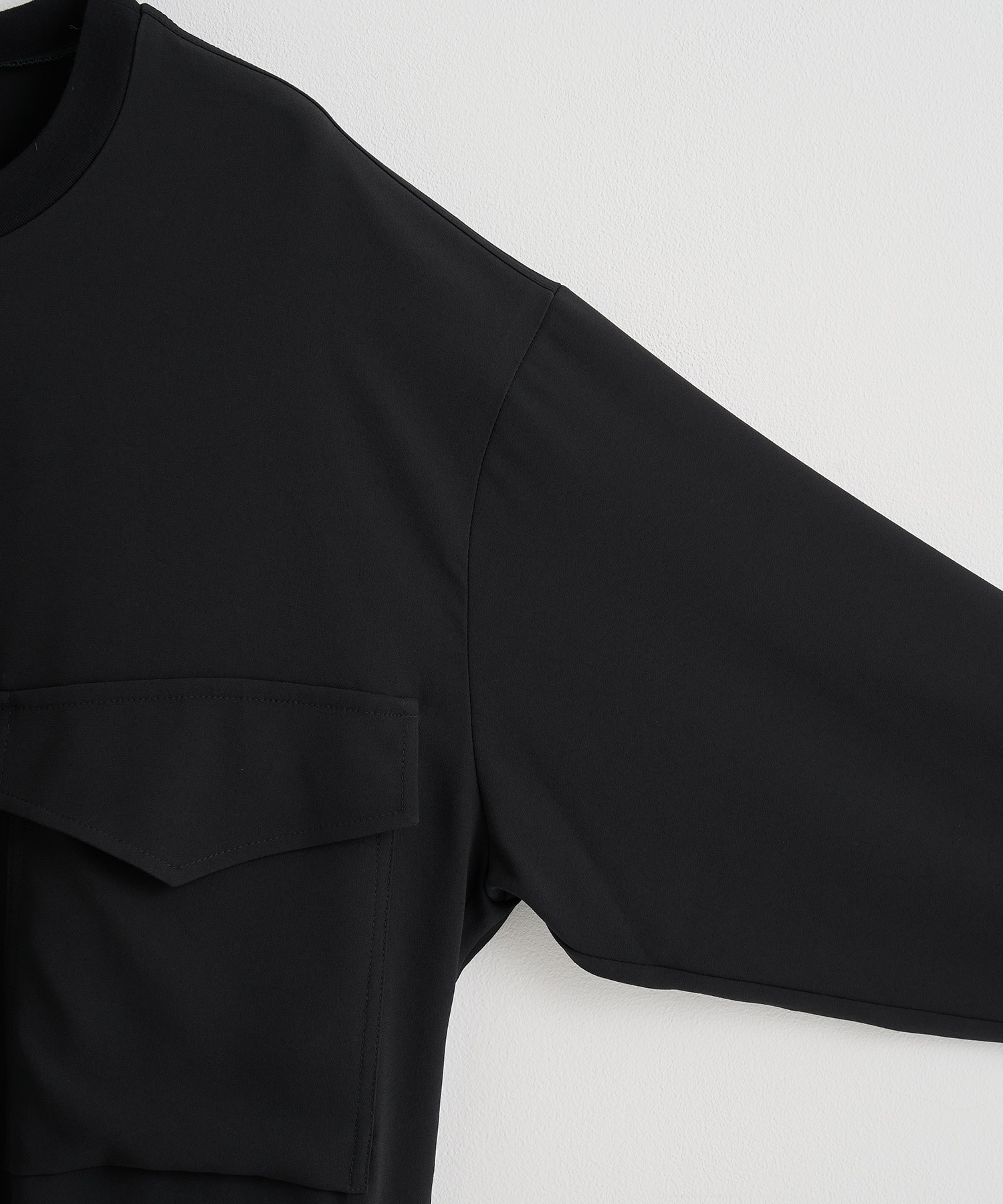 Pocket Long Sleeve Pullover UJOH HOMME