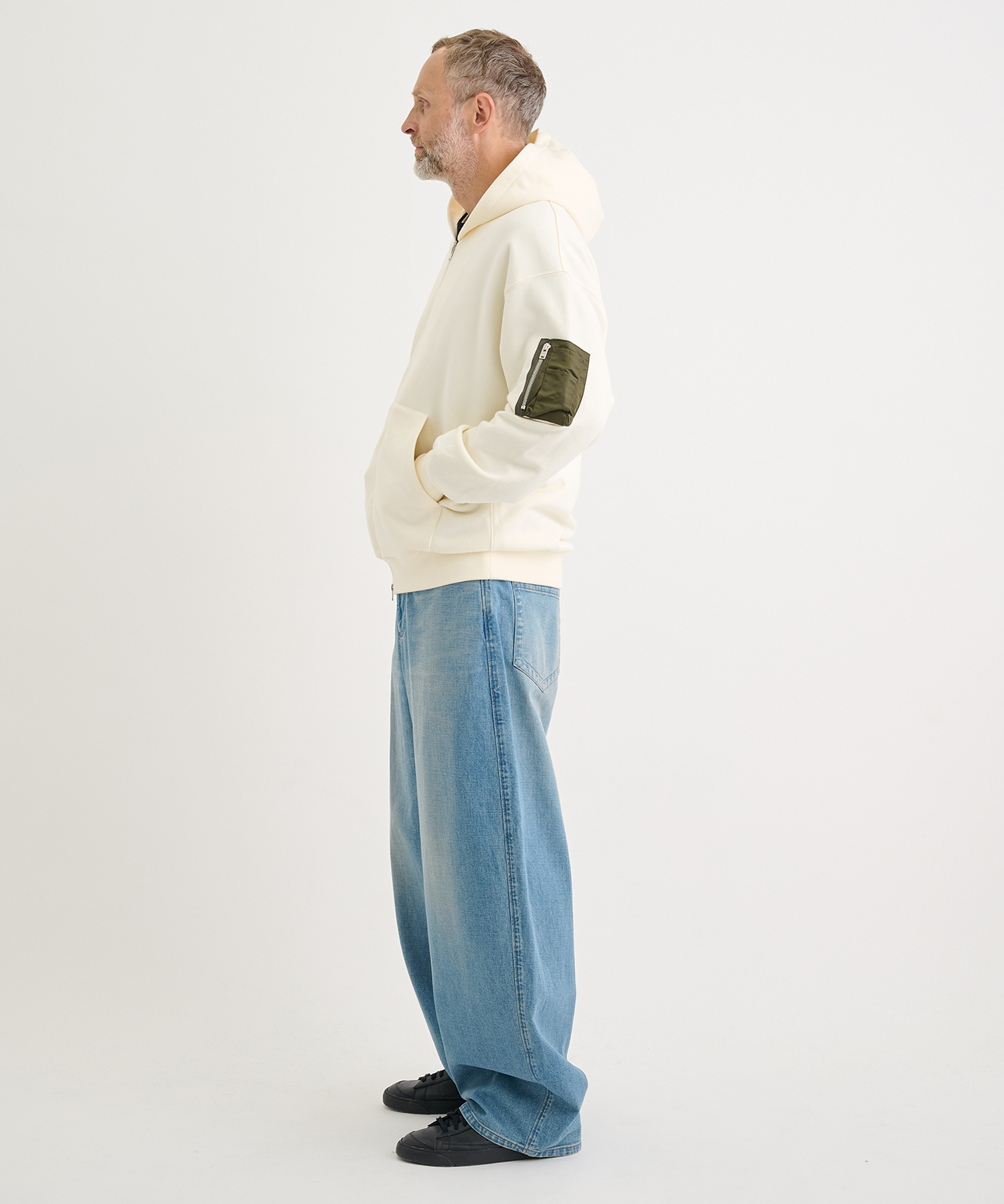 別注 CIGAR POCKET ZIP UP HOODIE CINOH