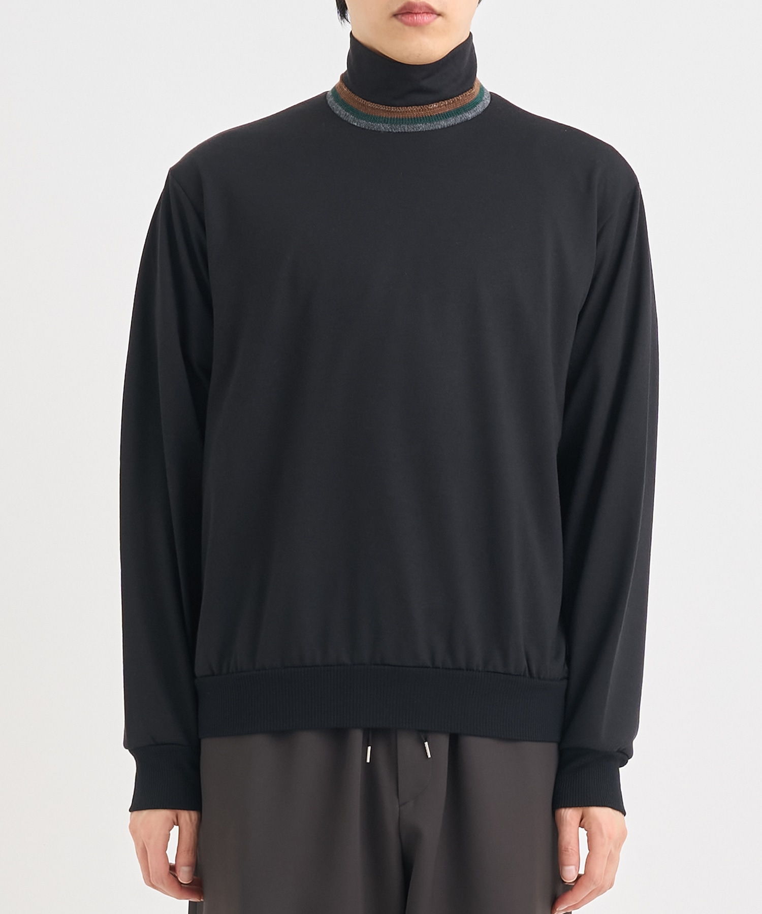 25WCM-T10206 L/S TURTLENECK KNIT kolor
