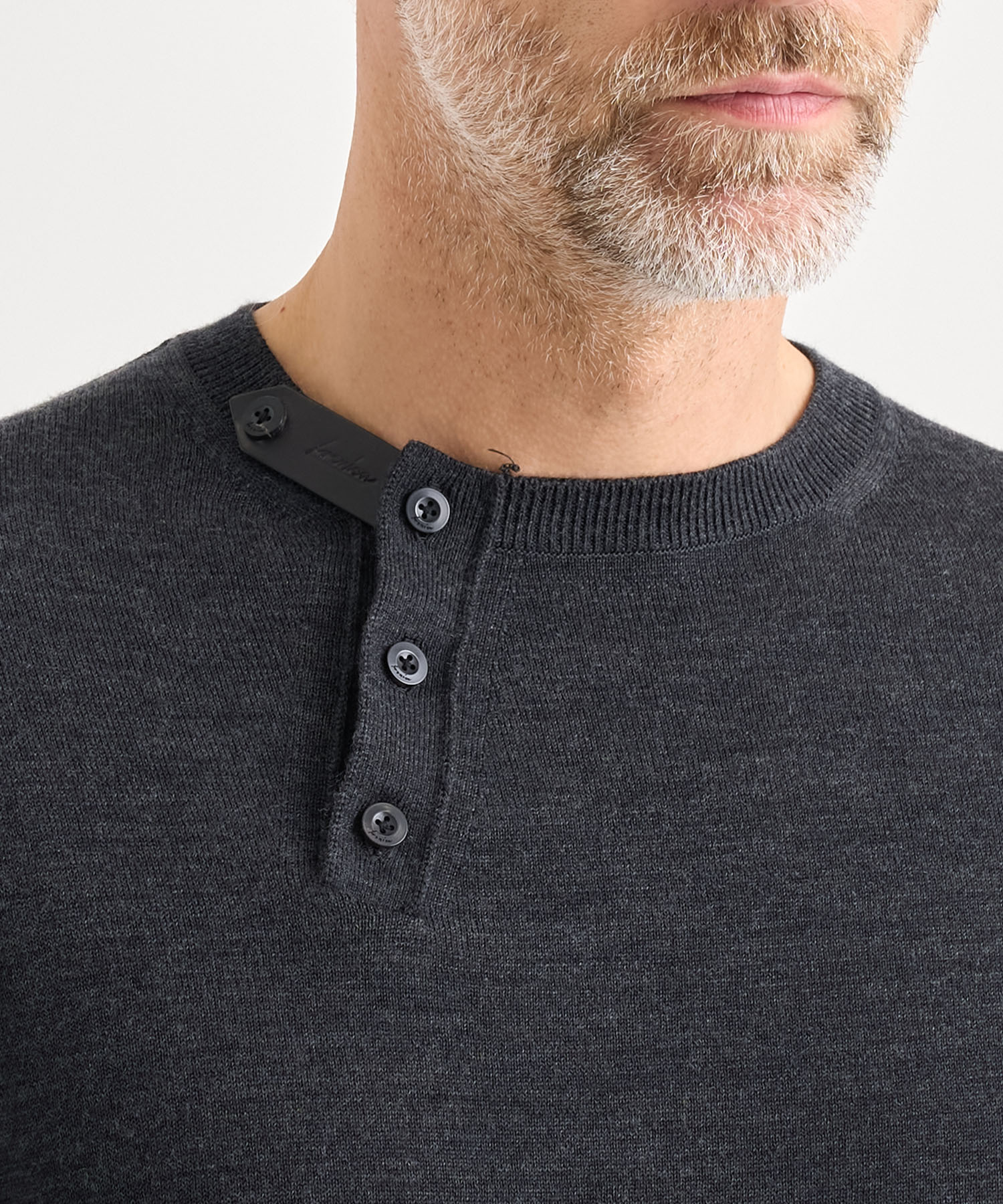 別注WOOL CREW-NECK KNIT PULLOVER IRENISA
