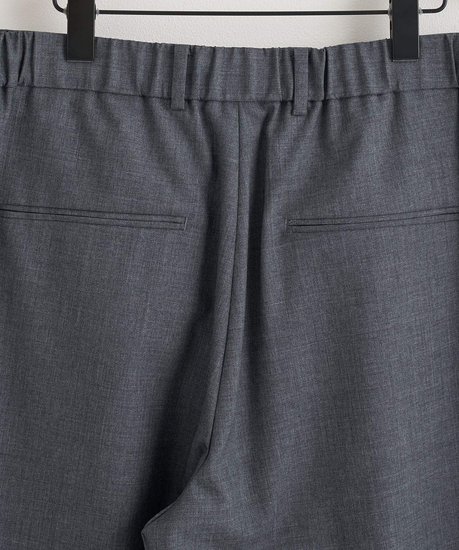 WOOL TORPICAL LOOSE FIT PANTS ATON