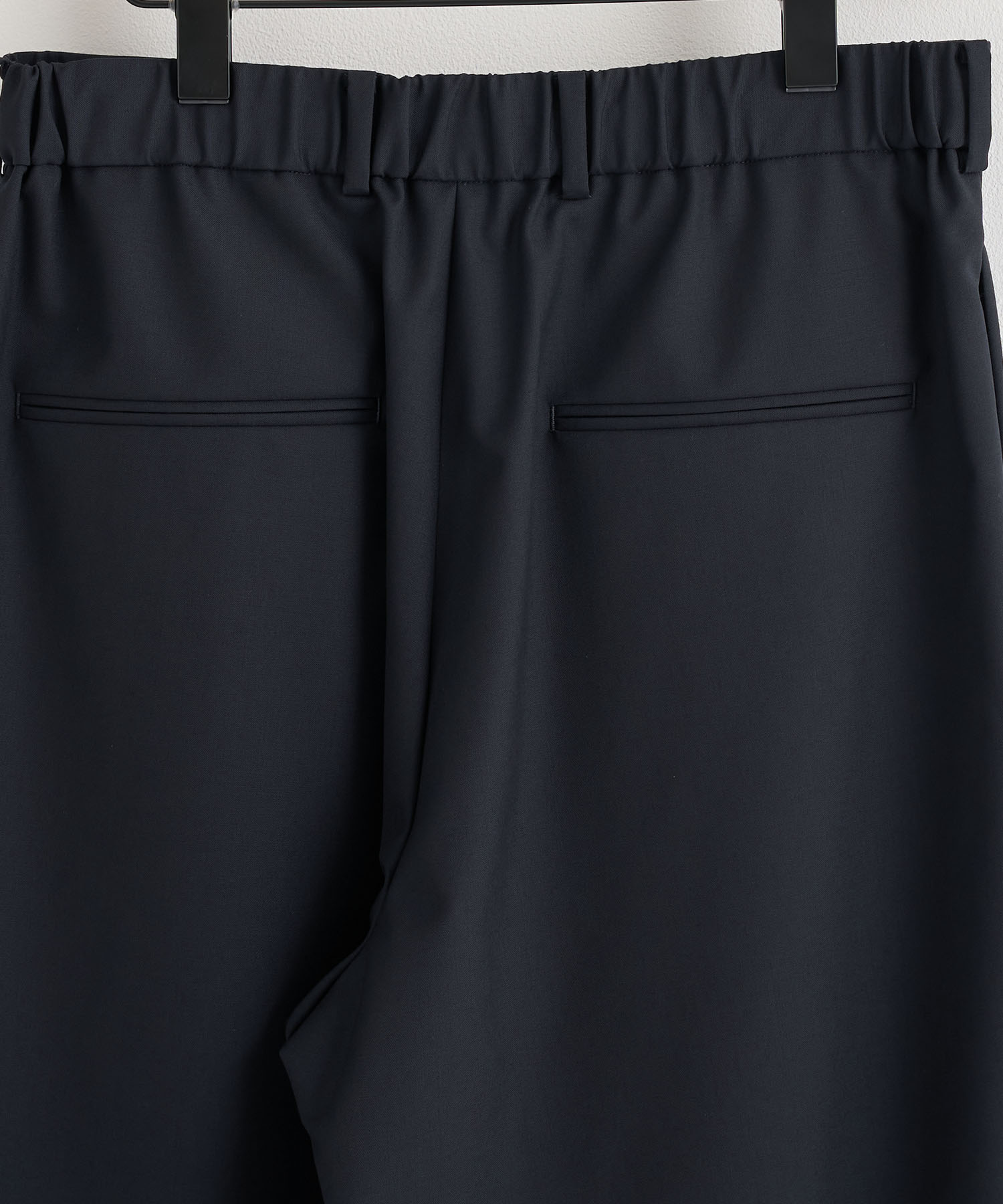 WOOL TORPICAL LOOSE FIT PANTS ATON