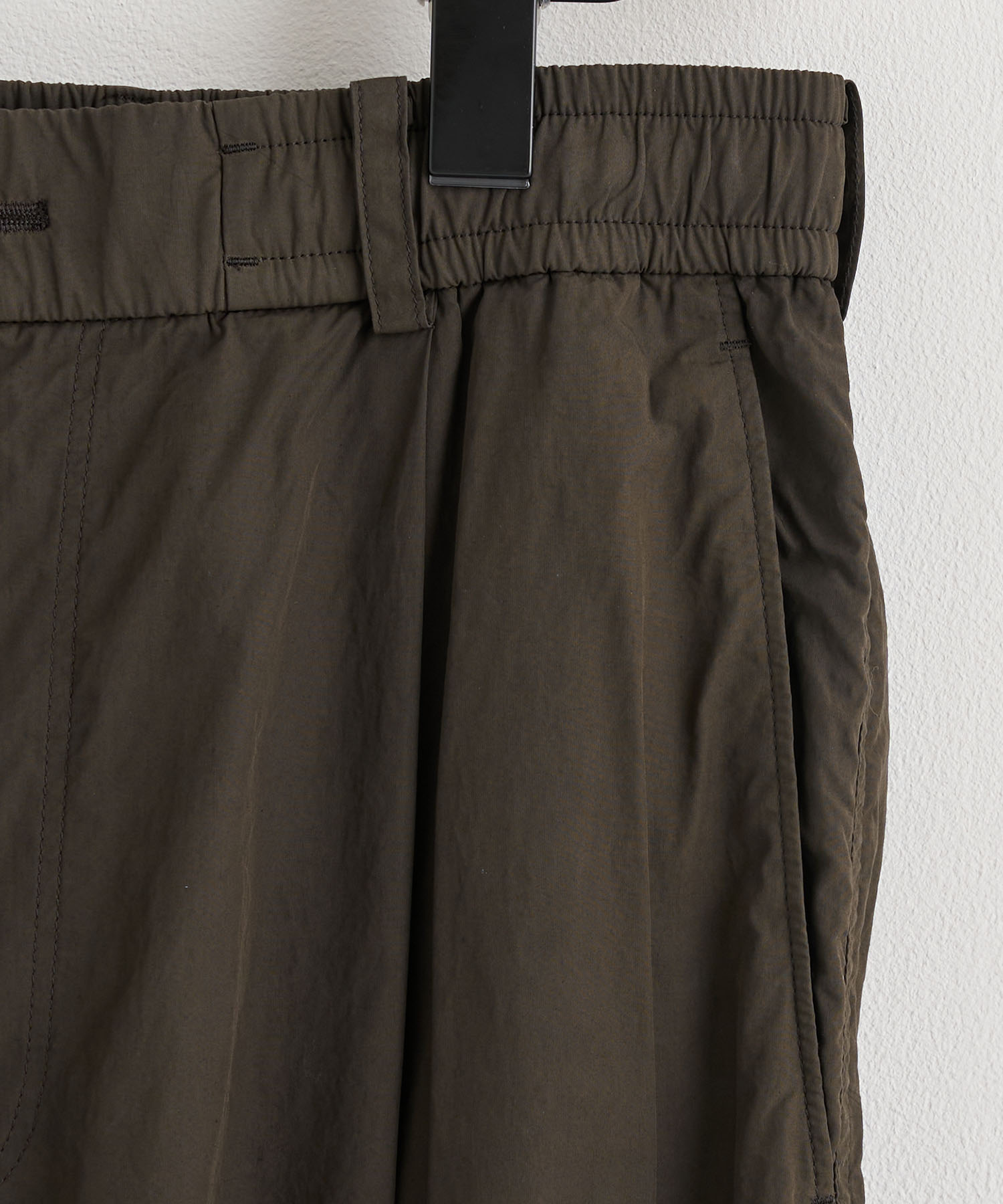 SHRINK COTTON LAWN LOOSE FIT PANTS ATON