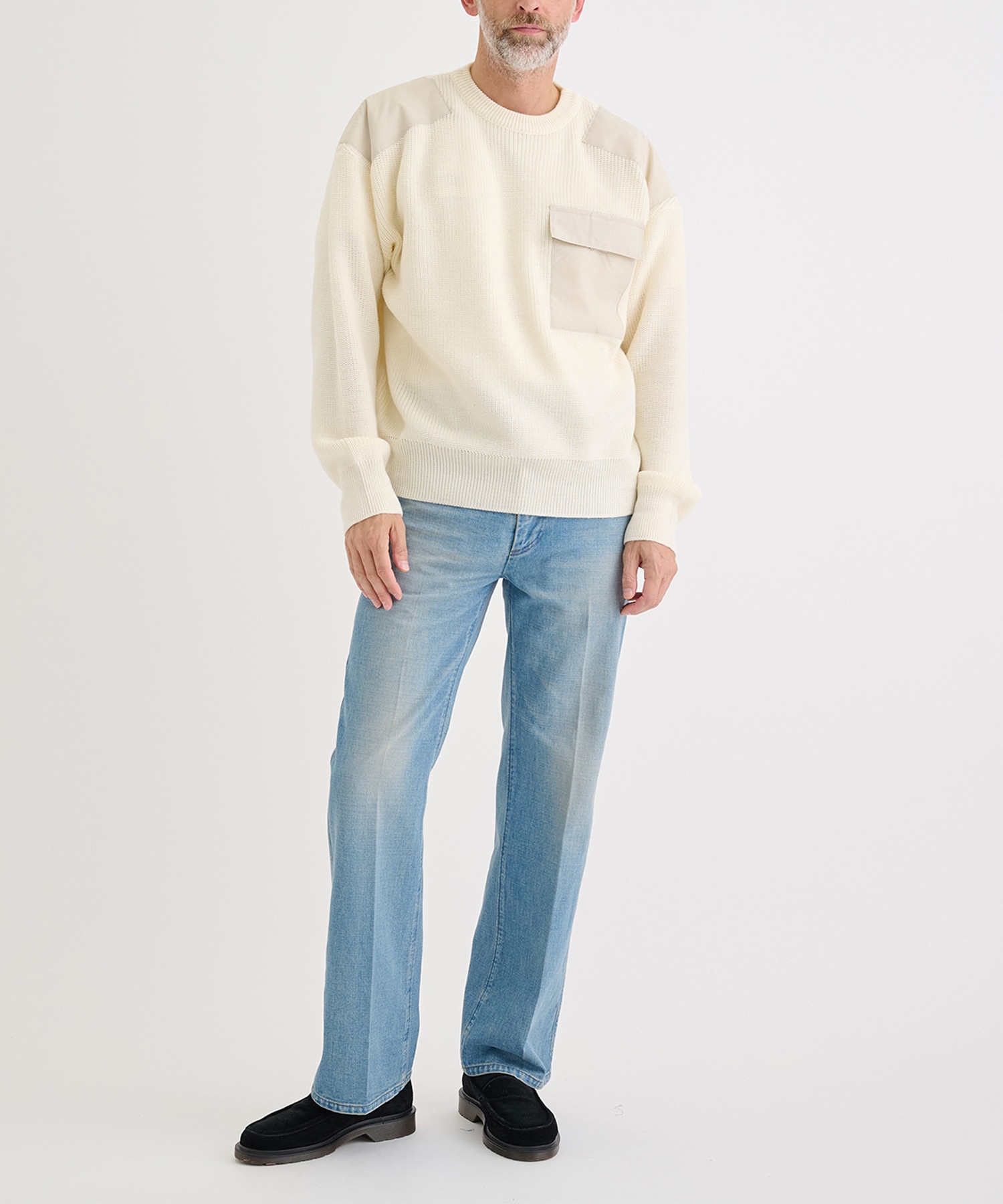RERACS STRAIGHT DENIM PANTS THE RERACS