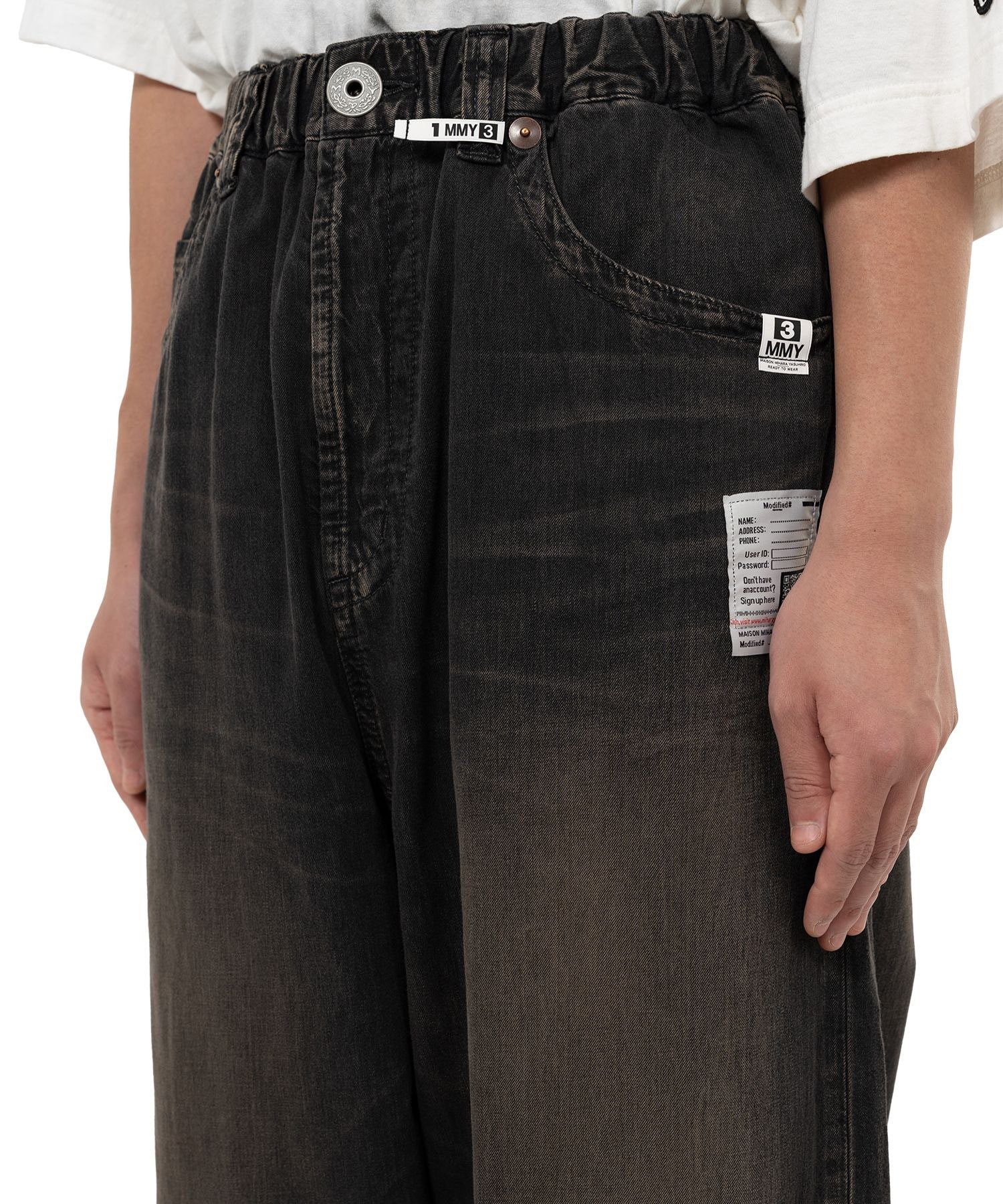 LIGHT WIDE JEANS Maison MIHARA YASUHIRO
