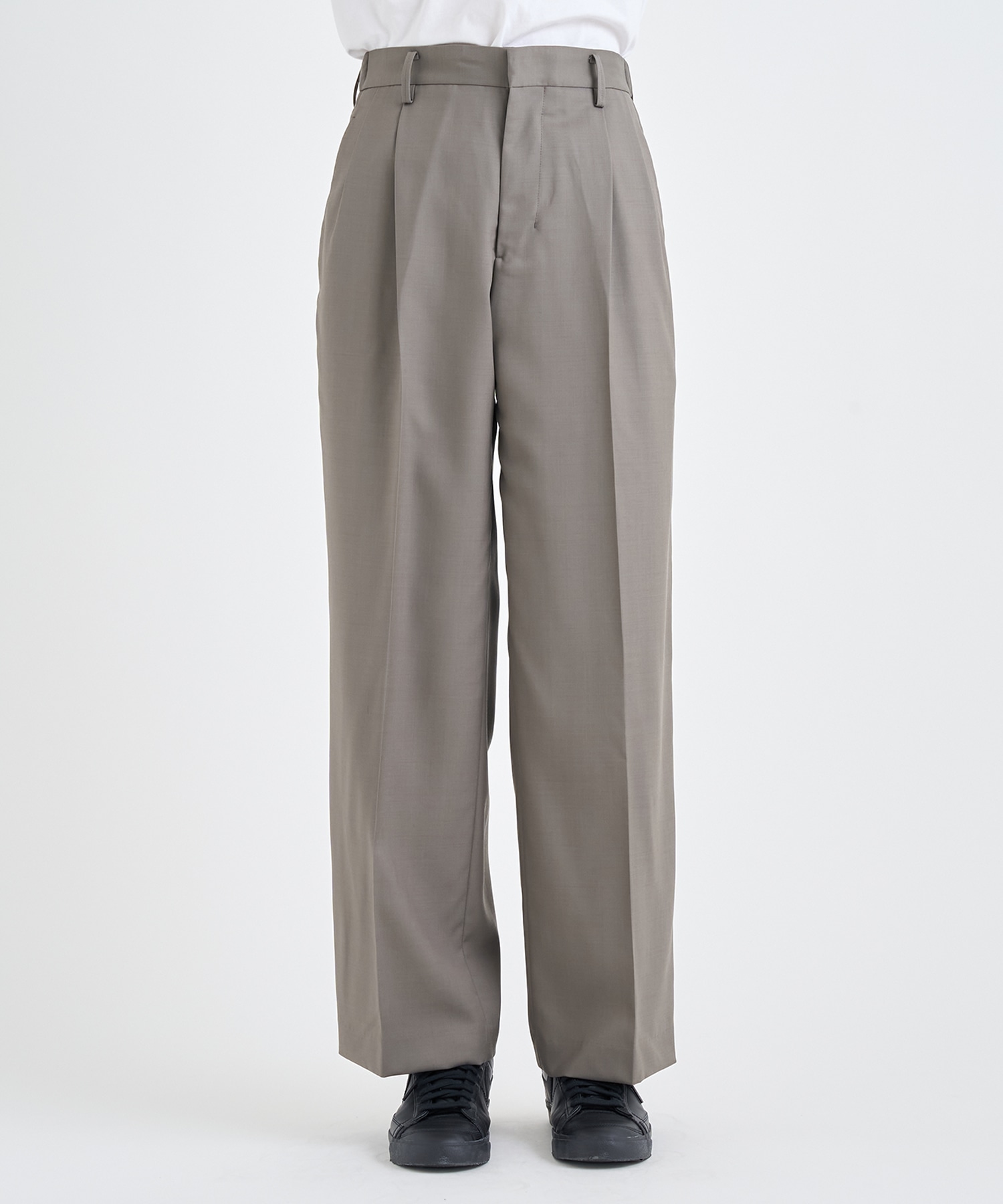 TWO TUCKS WIDE TROUSERS IRENISA
