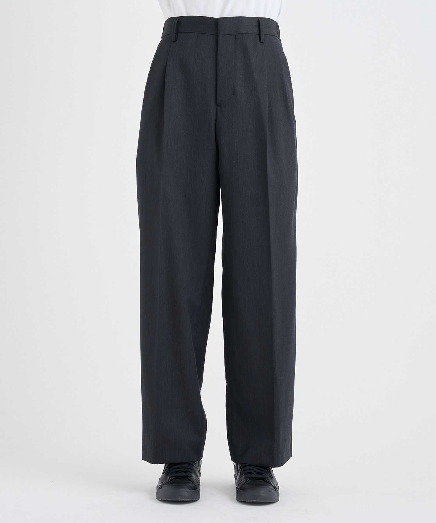 TWO TUCKS WIDE TROUSERS IRENISA