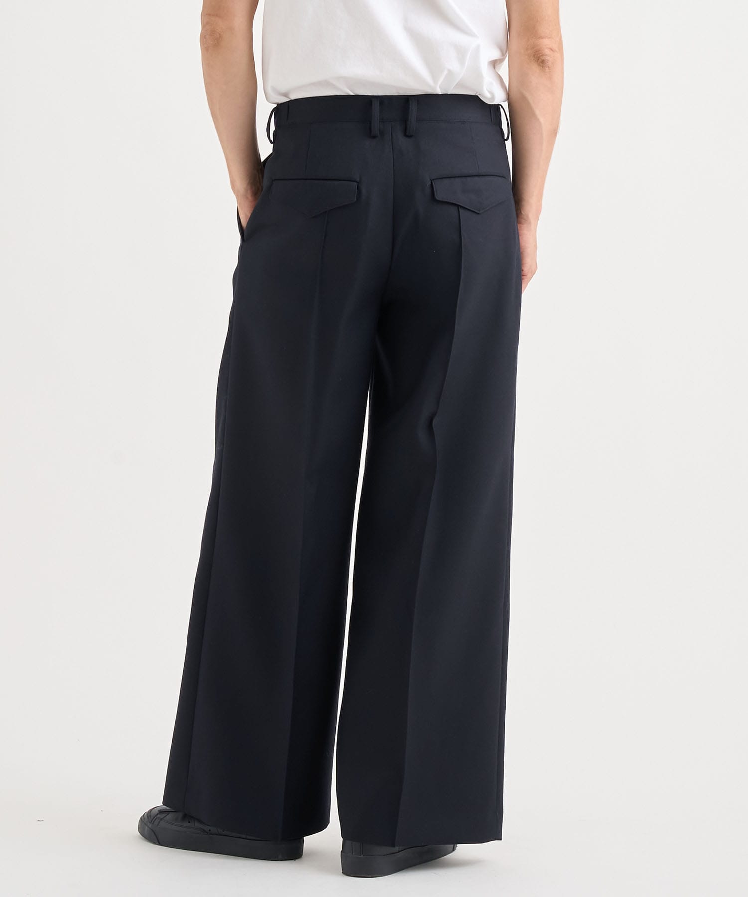 ONE TUCK BUGGY TROUSERS IRENISA