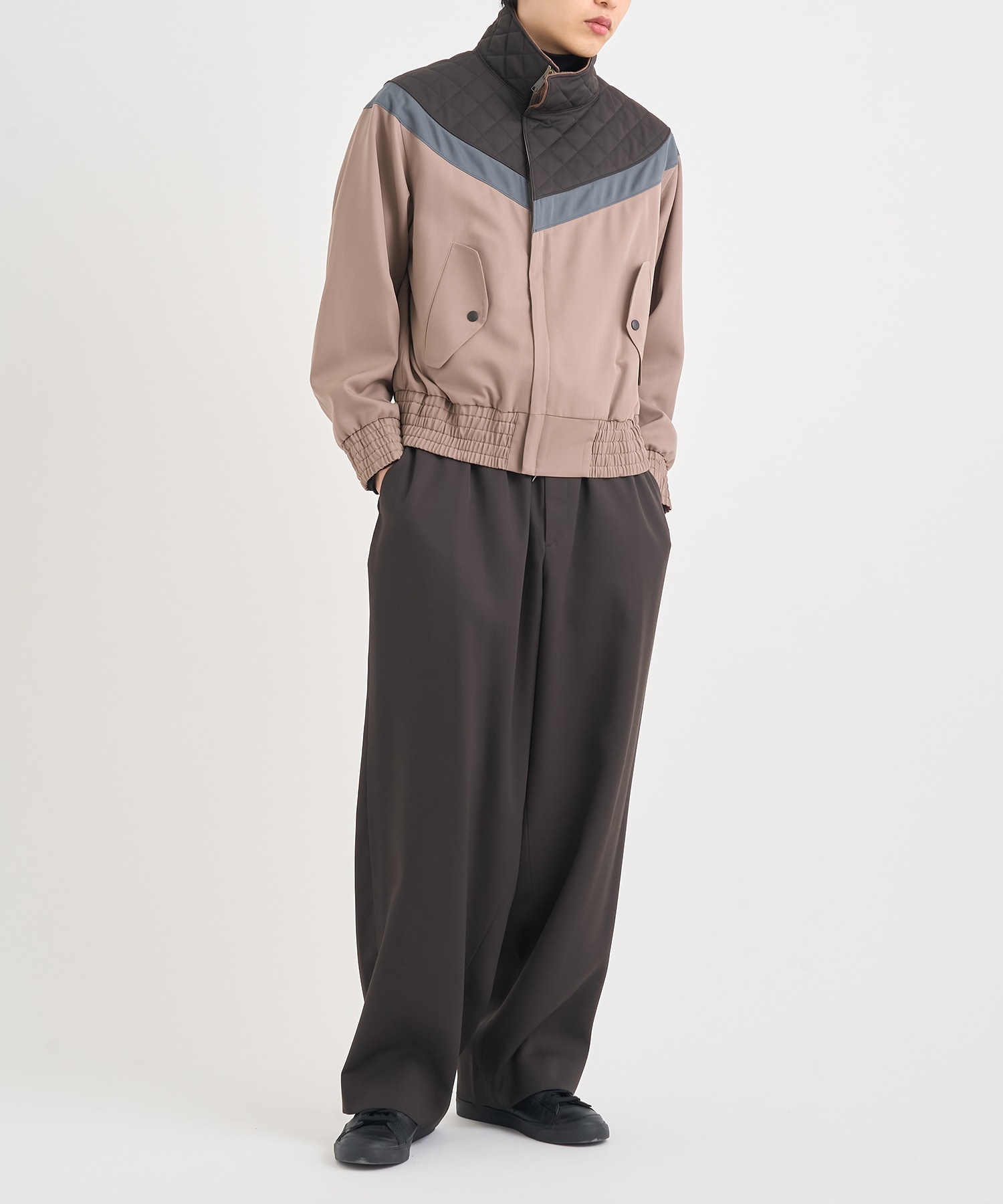 25WCM-G13121 WOOL TRACK BLOUSON kolor