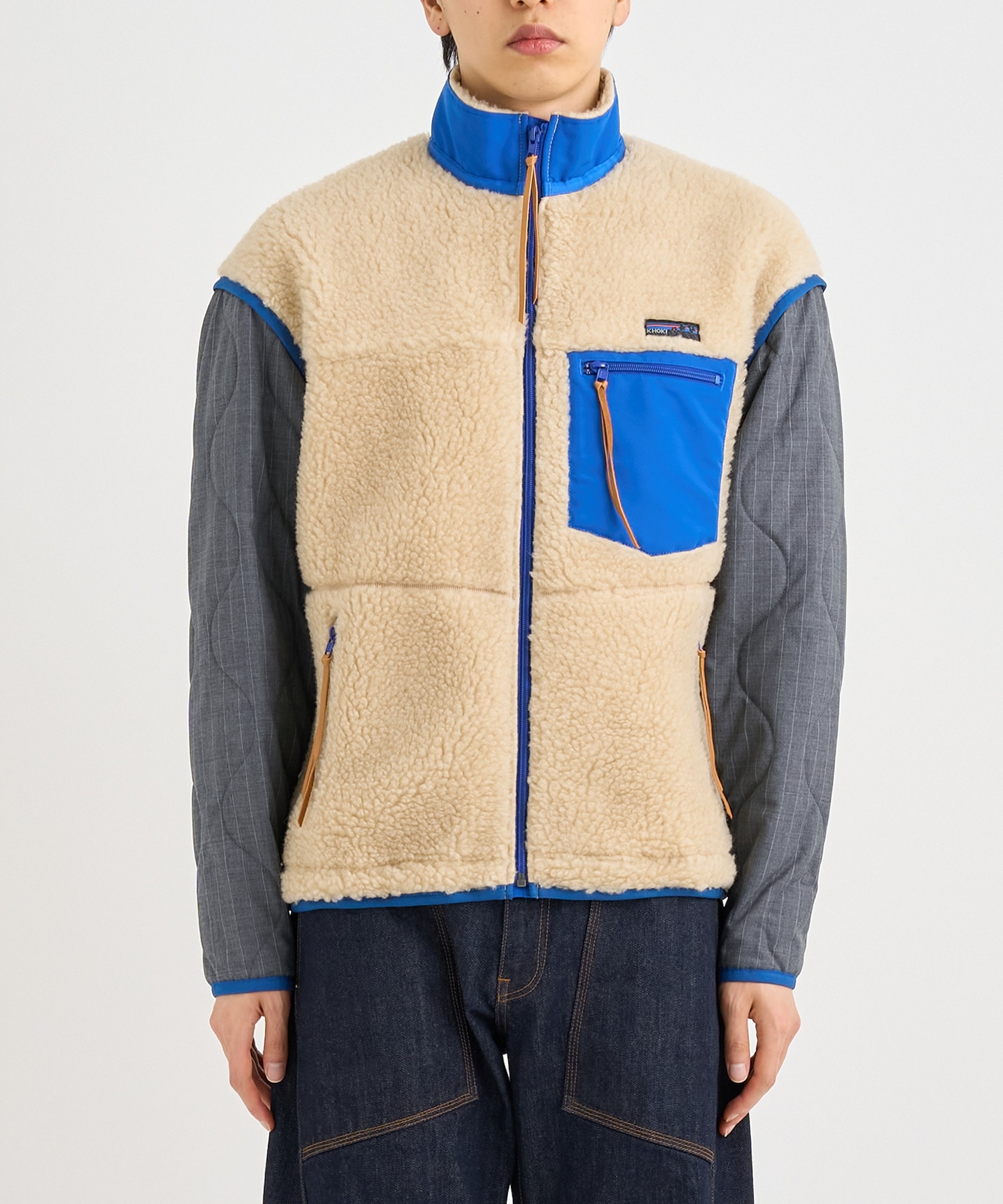 Freece-texture jacket 
