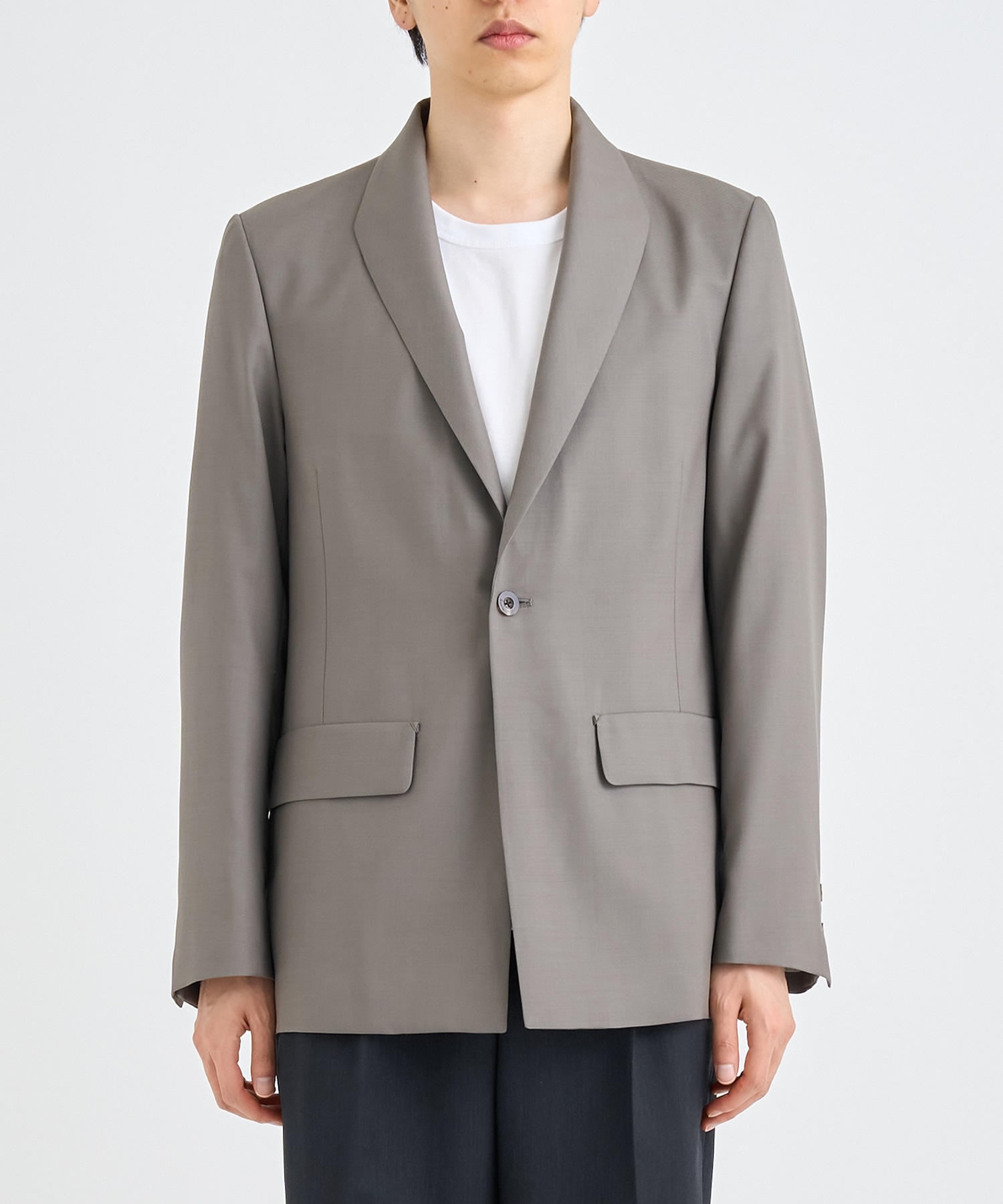 MODIFIED SHAWL COLLAR JACKET IRENISA