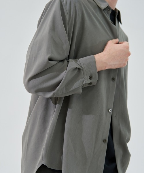Air pleats リラックスシャツ CITY TOKYO