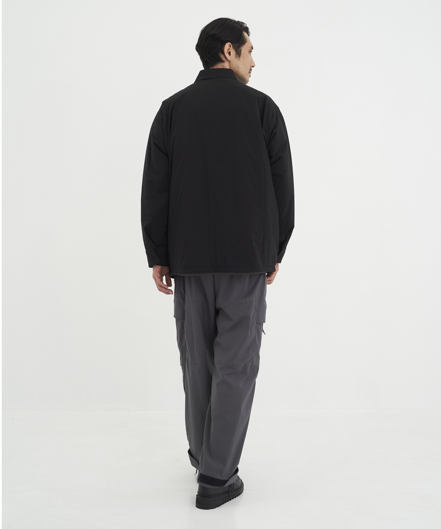 2252-BL20-003 PADDED OVERSHIRT N.HOOLYWOOD