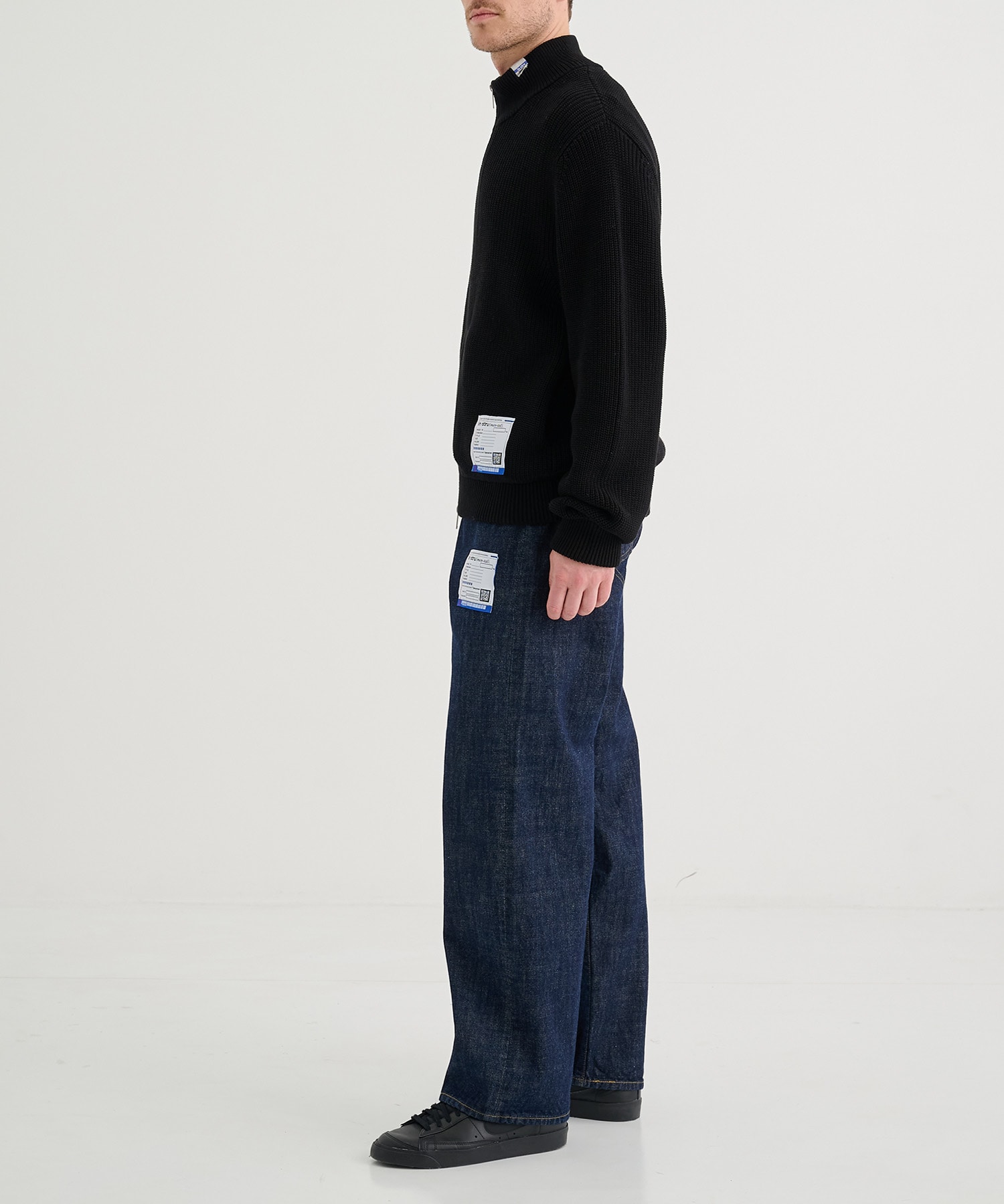 COTTON HIGH DENSITY DRIVERS KNIT Maison MIHARA YASUHIRO