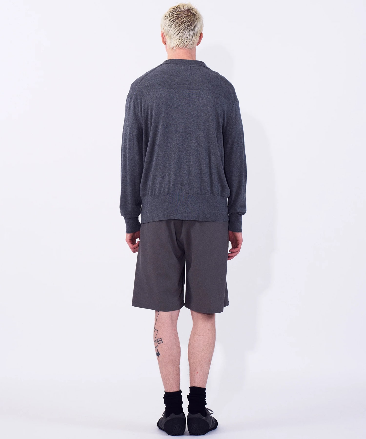 Silk Cashmere Knit Shirt YOKE