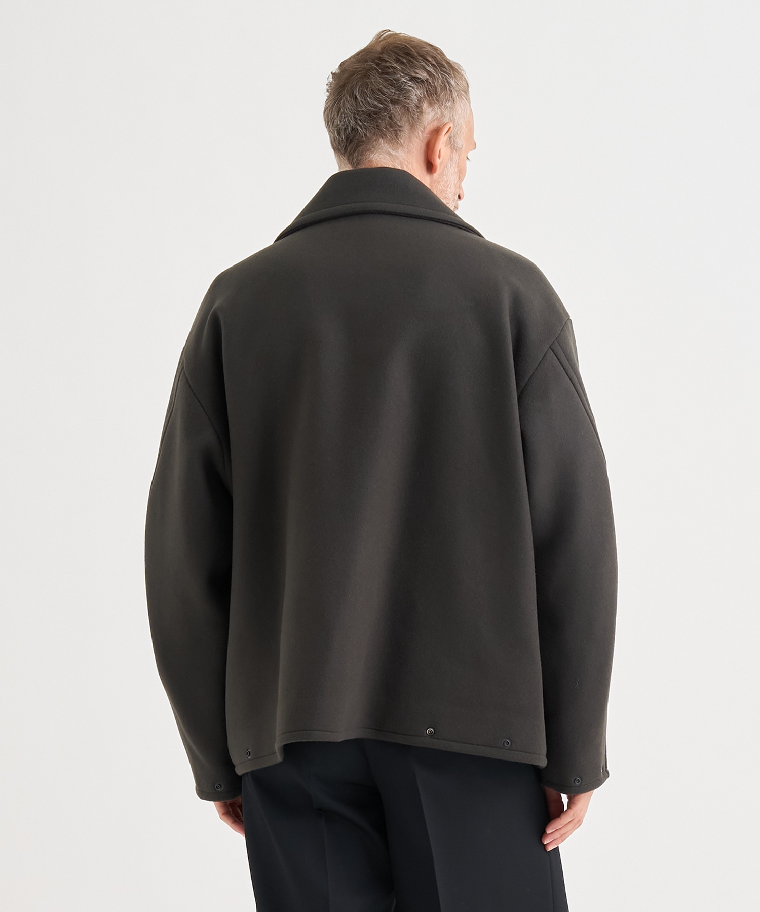 ジャケット・アウター YOKE 23AW FRONT ZIP STAND COLLAR BLOUSON YOKE 23AW FRONT ZIP STAND COLLAR BLOUSON